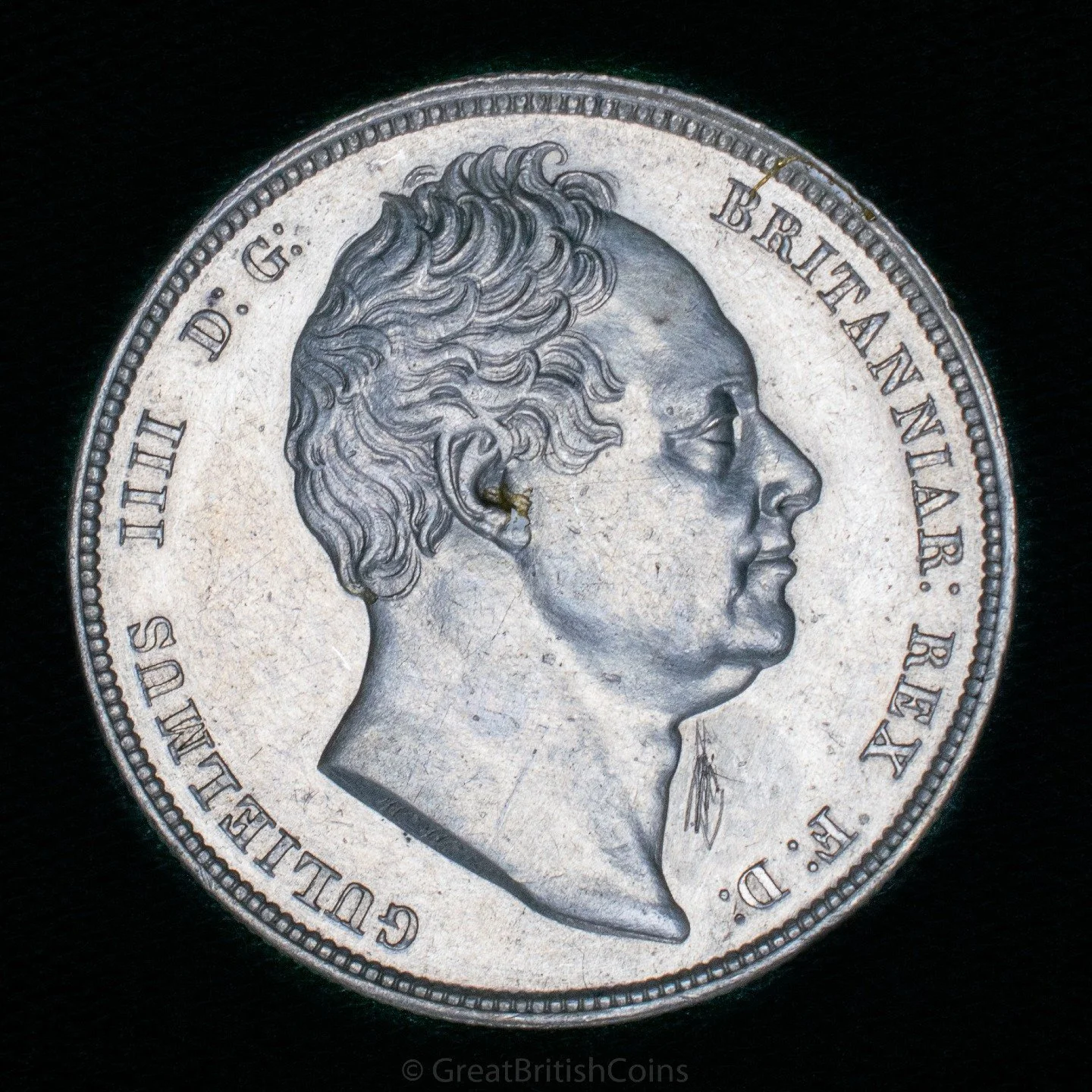 William IV 1834 Silver Halfcrown

For sale at www.greatbritishcoins.com

#silvercoin #Britishcoins #HistoricalCoins #BritishNumismatics #Safeinvestment #CollectibleCoins #AntiqueCurrency #CoinCollectors #TreasuredHistory #kingwilliam #hanovarian #old