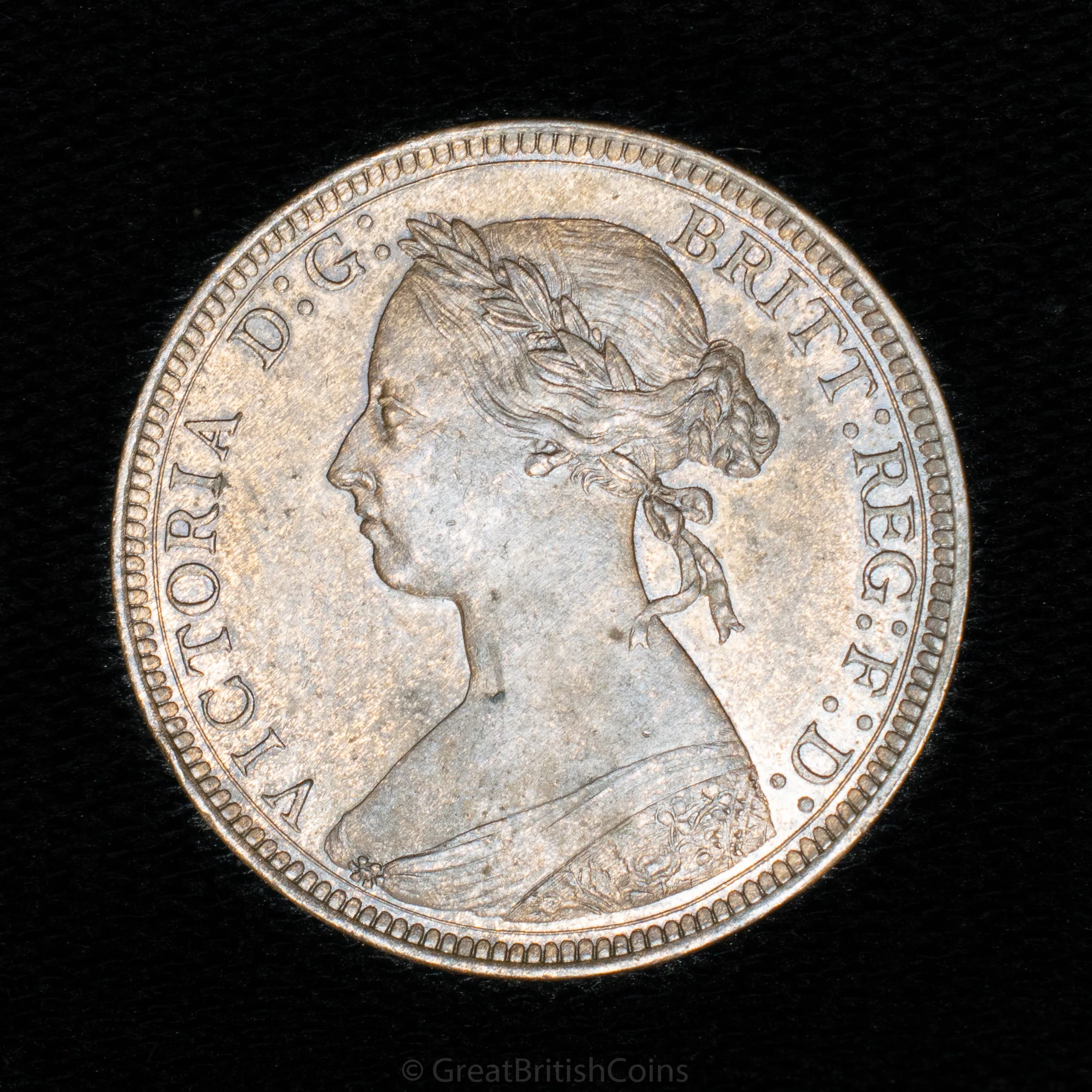 Victoria 1888 Bronze Halfpenny