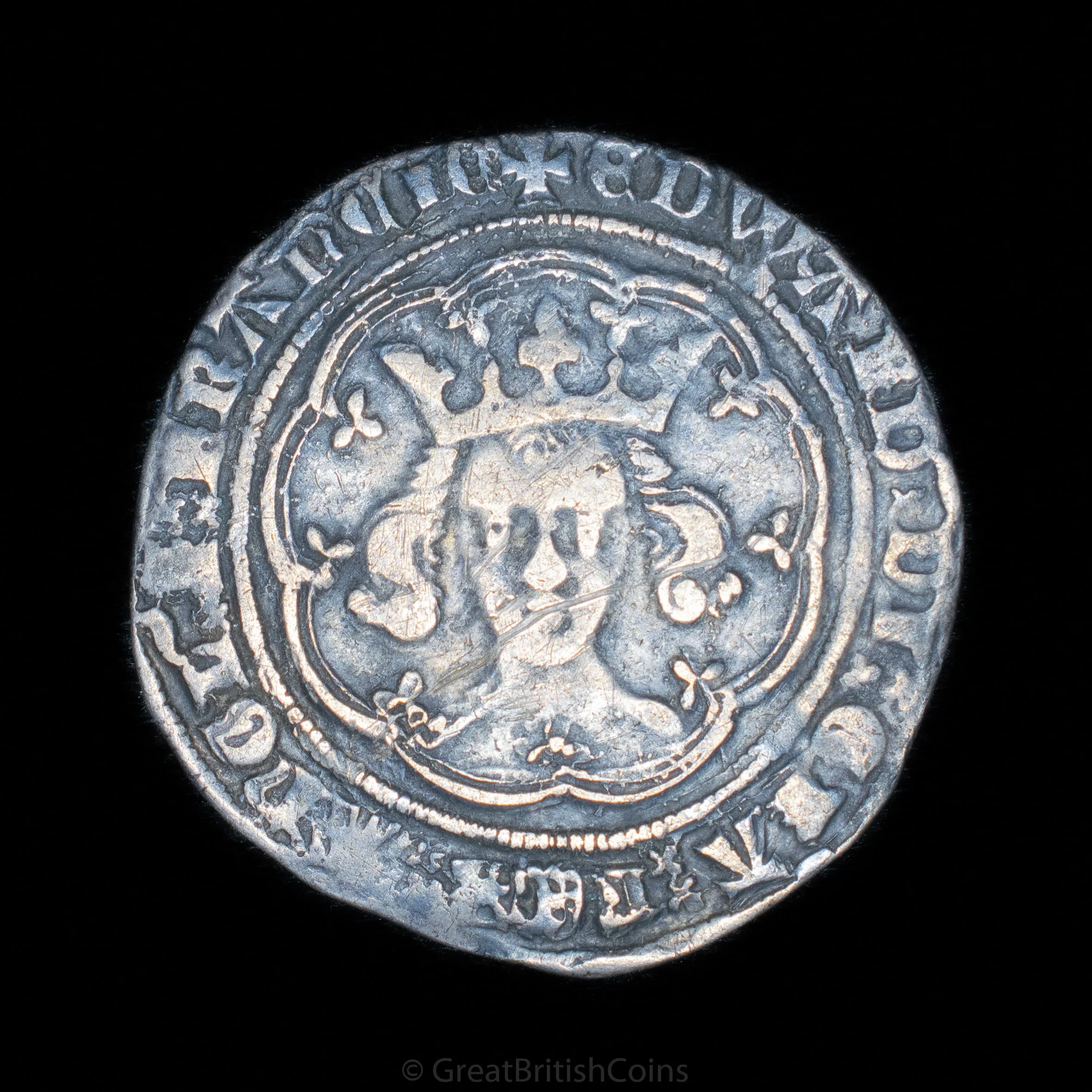 Edward III Silver Groat (London, Post Treaty Period)