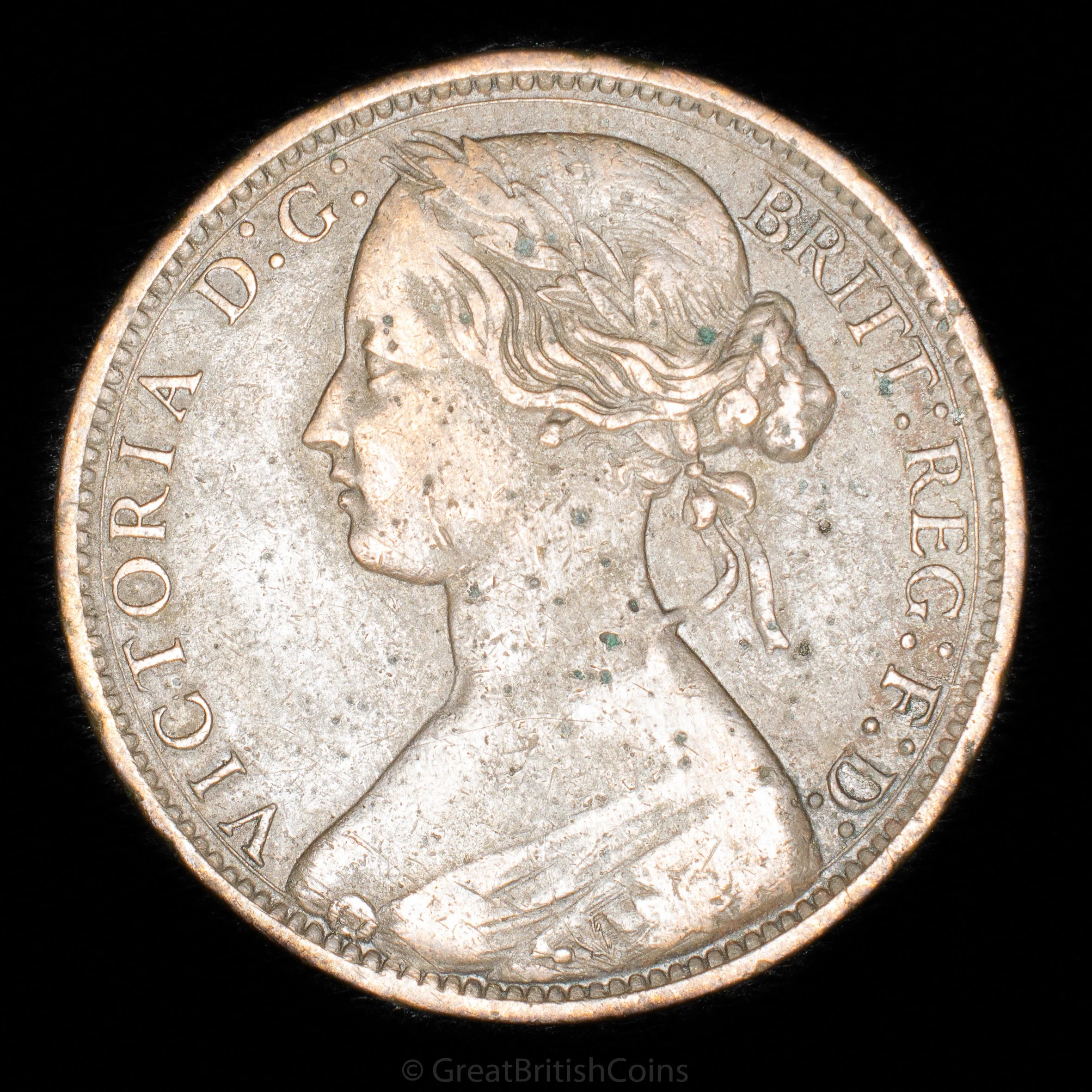 Victoria 1862 Bronze Penny