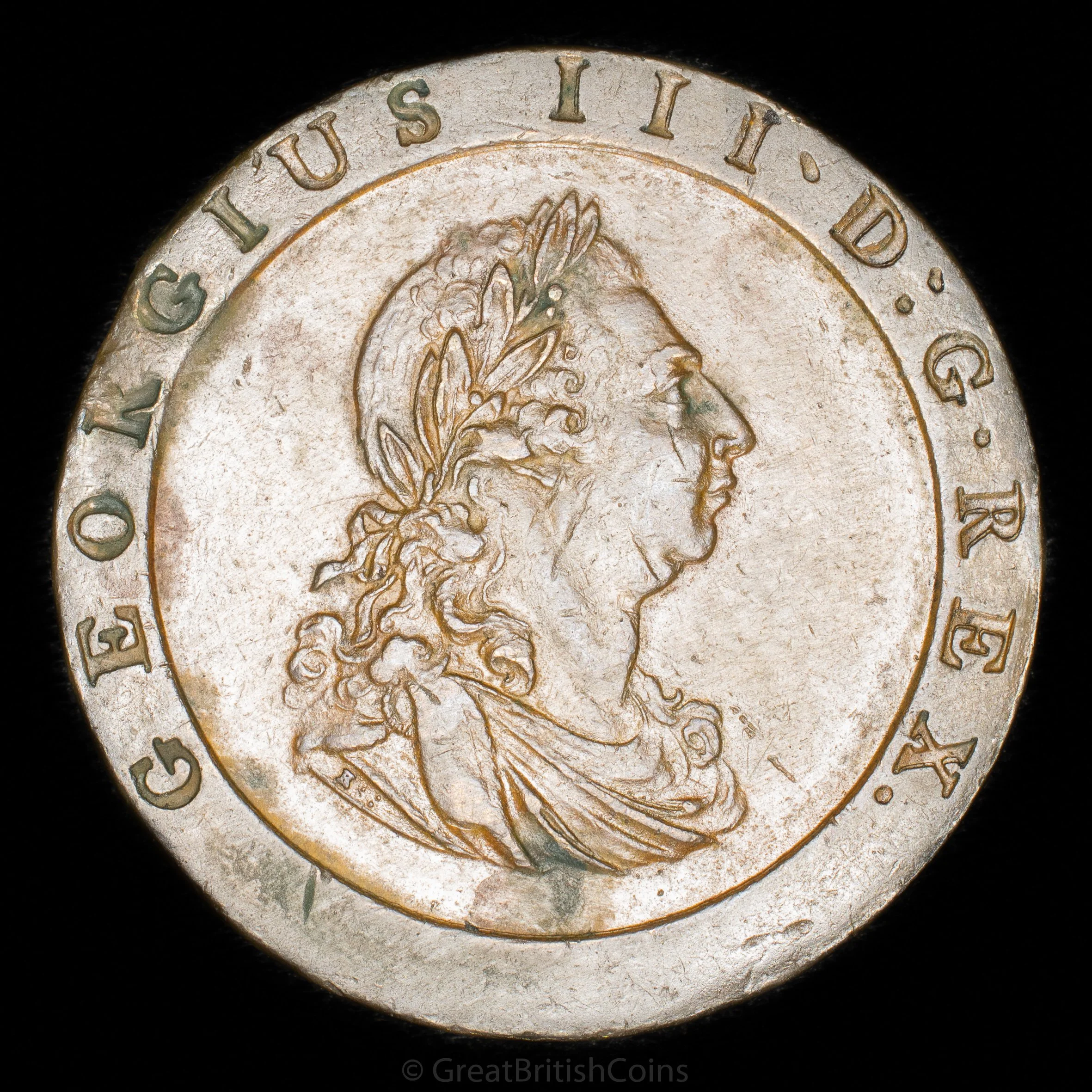 George III 1797 Copper 'Cartwheel' Penny