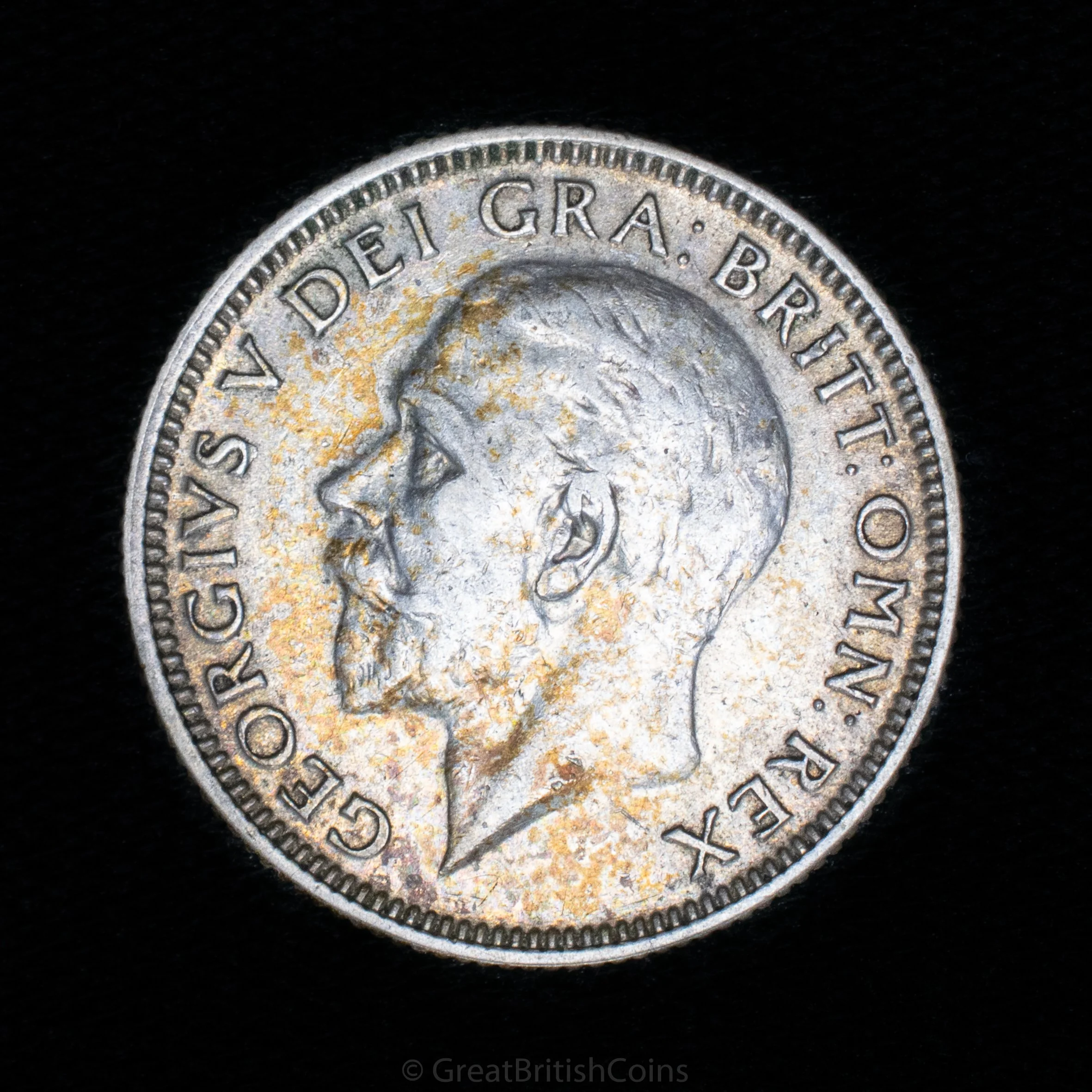 George V 1933 .500 Silver Shilling