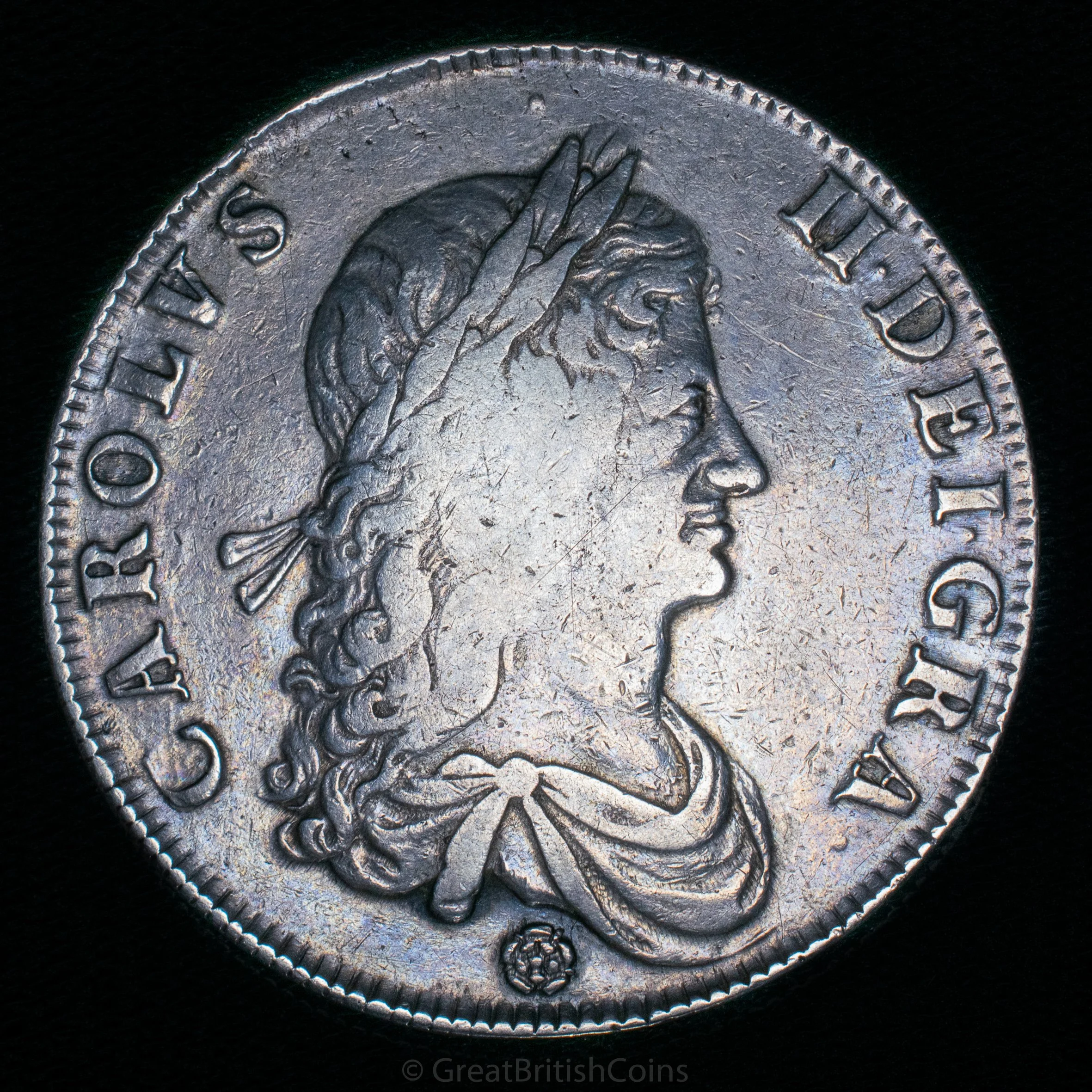Charles II 1662 Silver Crown