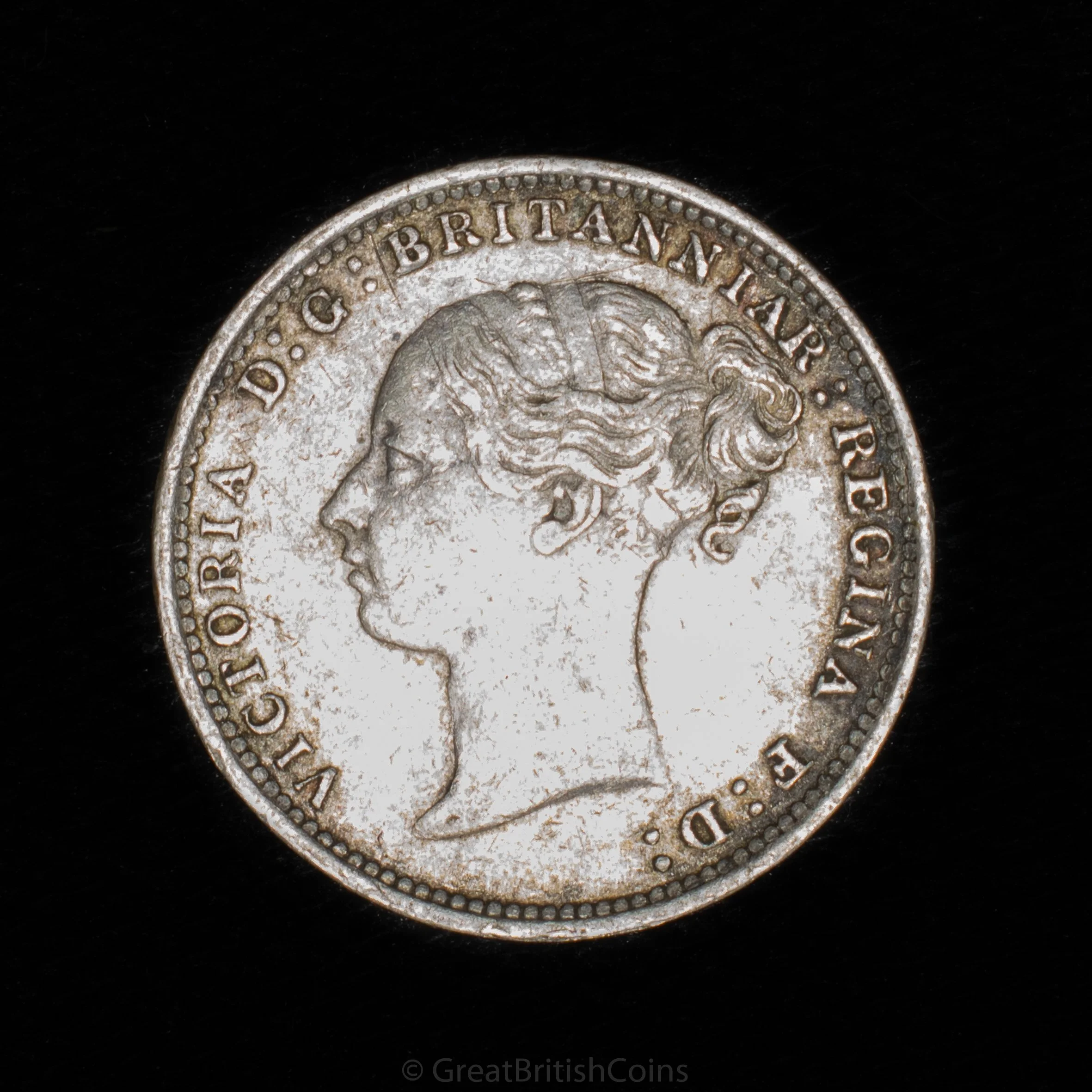 Victoria 1886 Silver Threepence