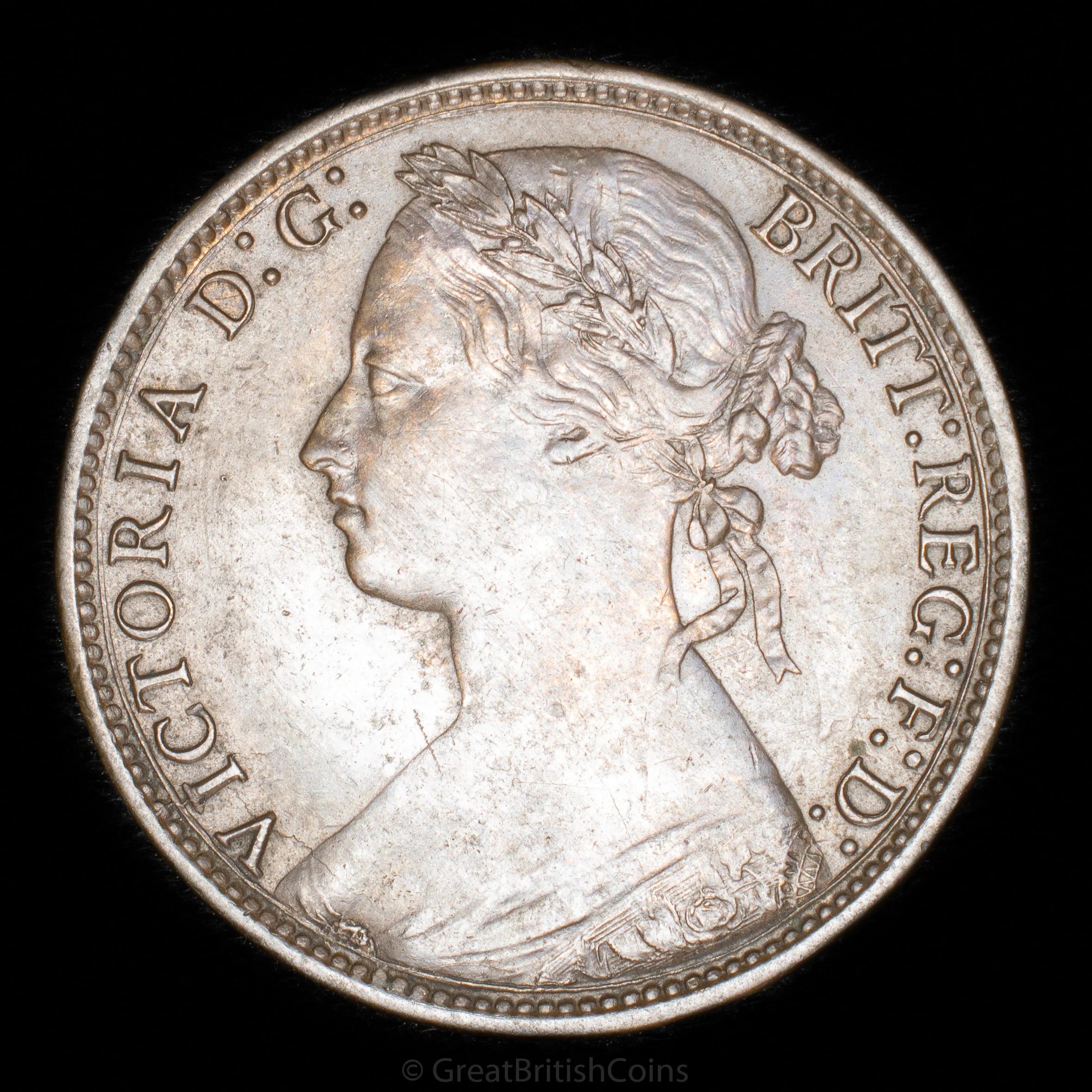 Victoria 1875 Bronze Penny