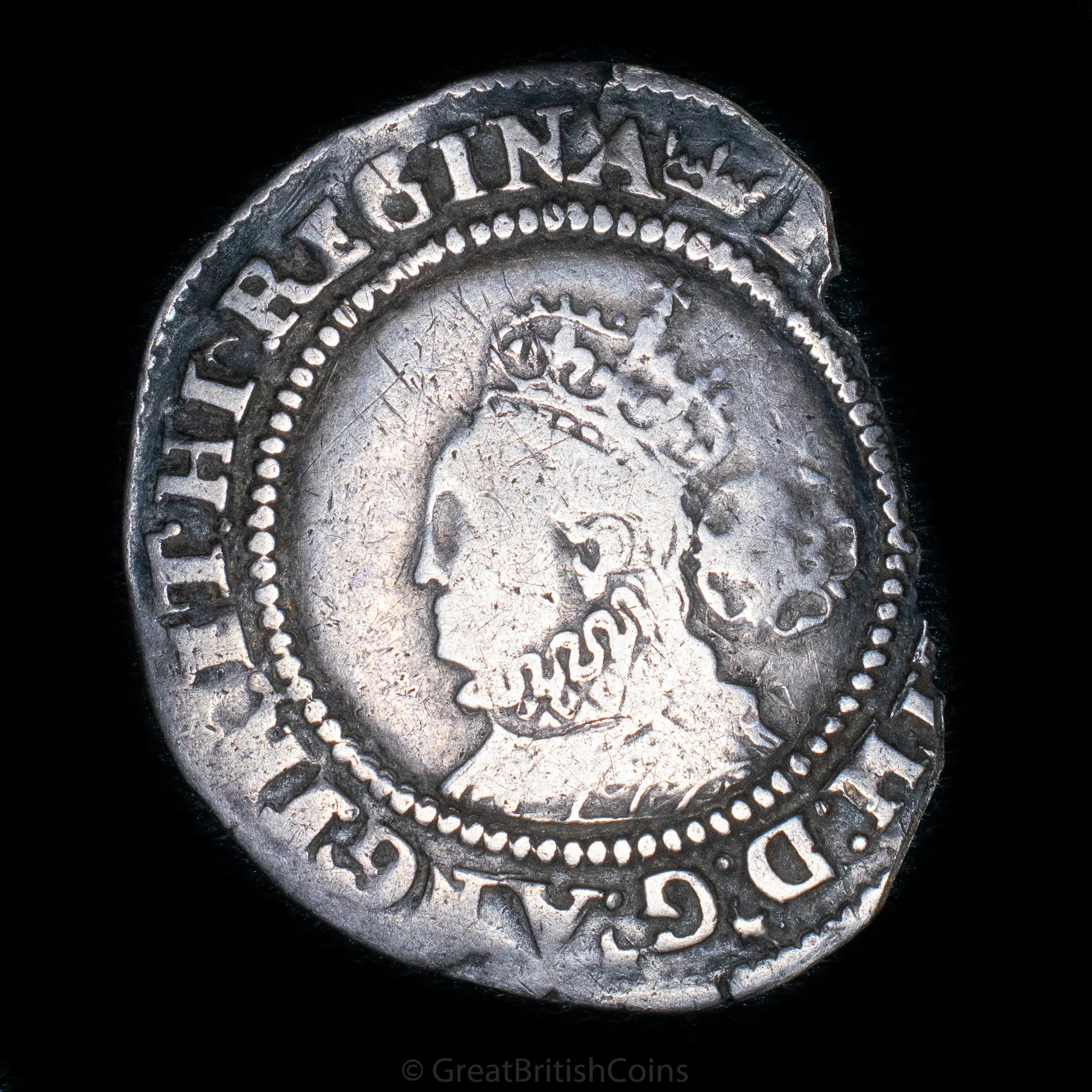 Elizabeth I 3rd/4th Issue 1567 Silver Sixpence