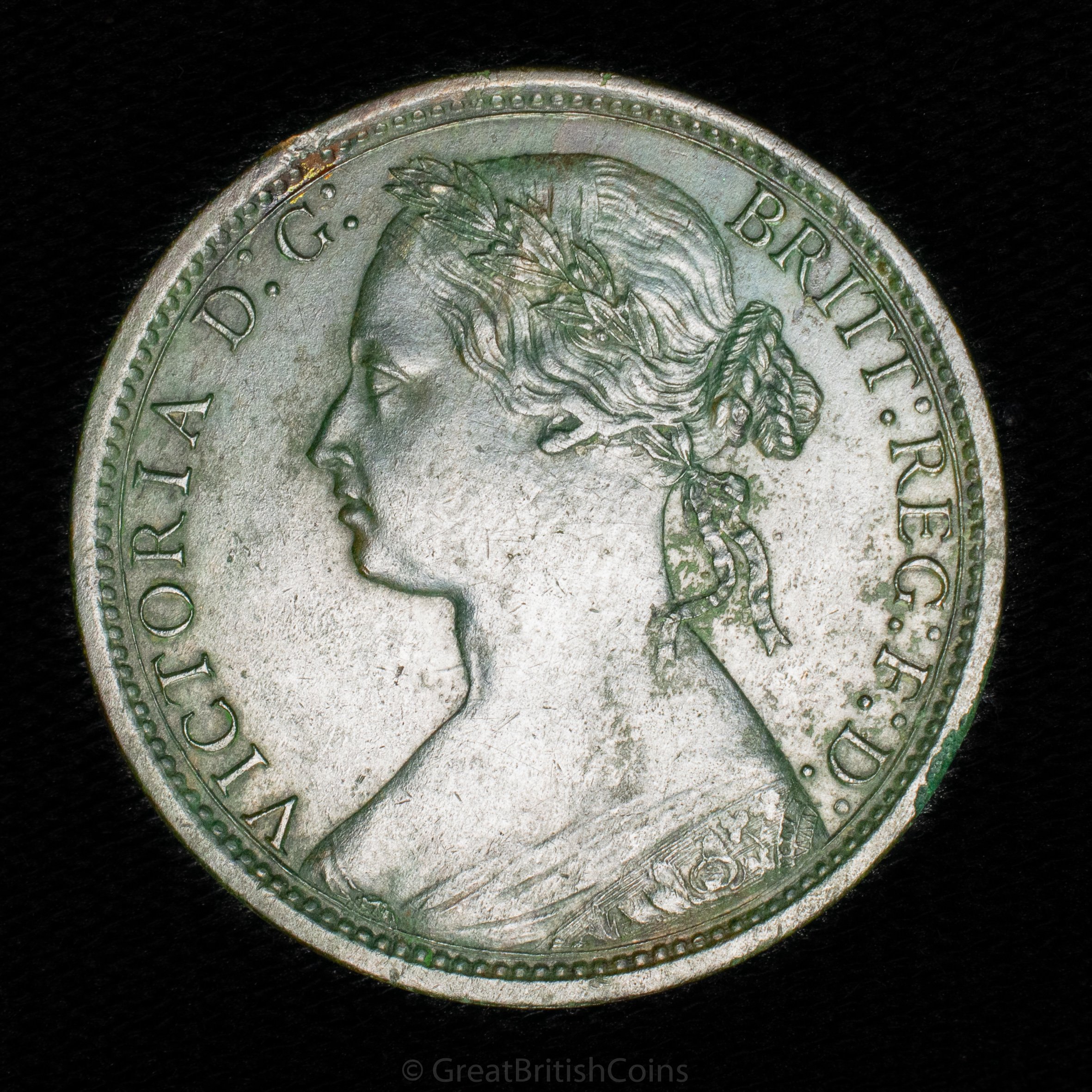 Victoria 1874 Bronze Penny