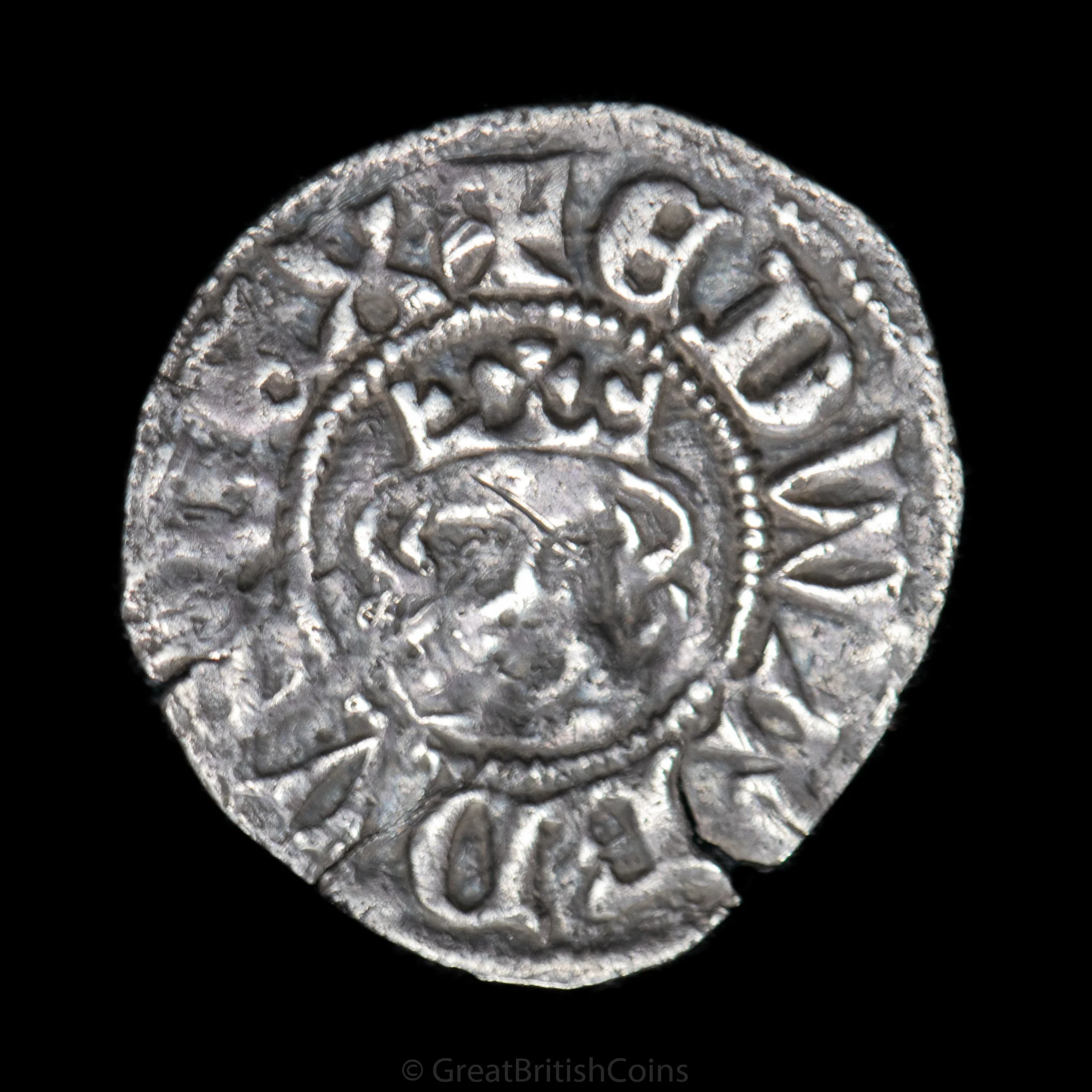 Edward III 'Florin Coinage' Silver Halfpenny (London)
