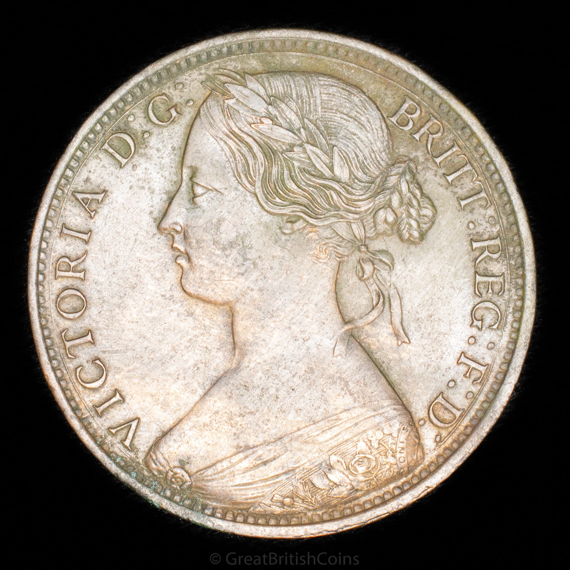 Victoria 1861 Bronze Penny