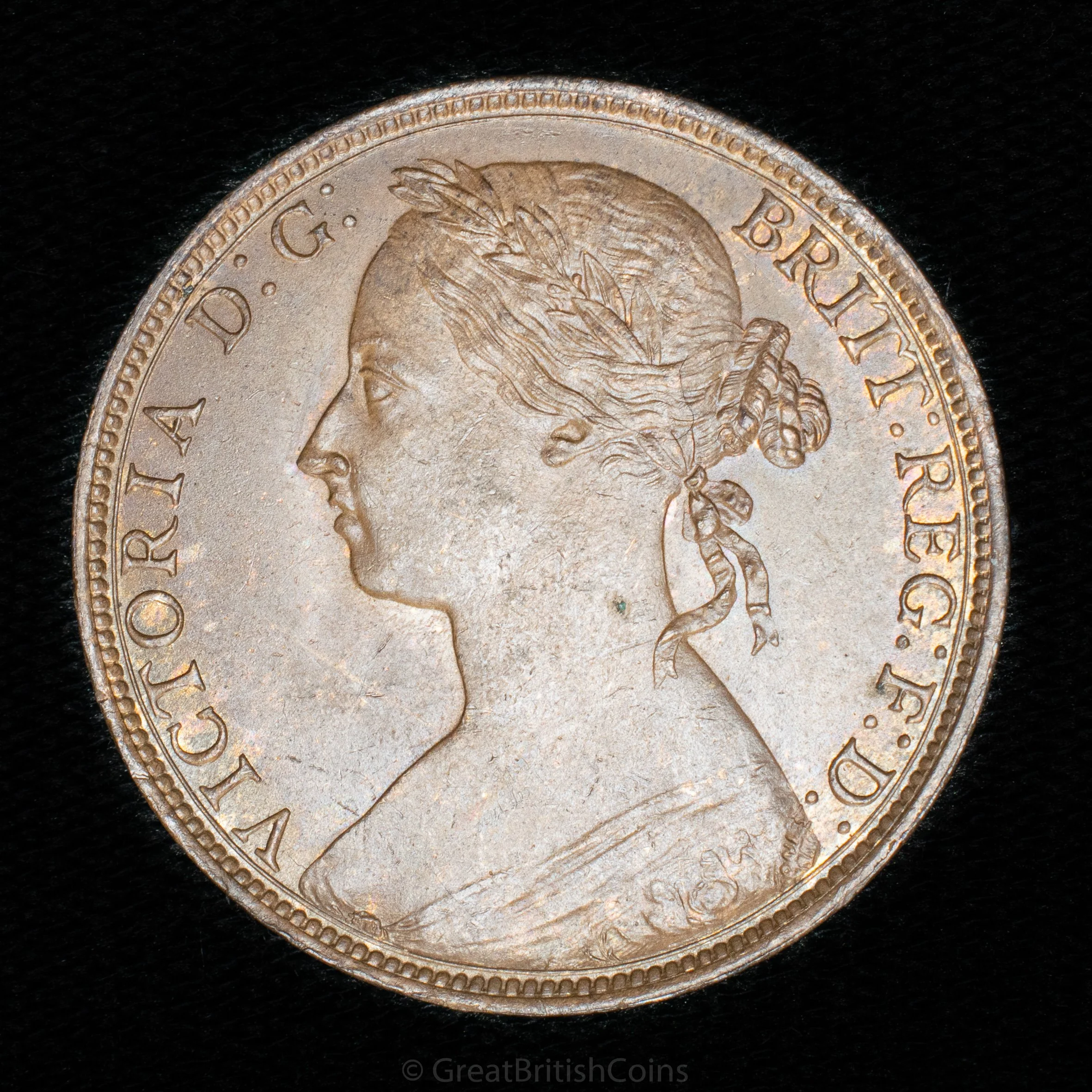 Victoria 1892 Bronze Penny