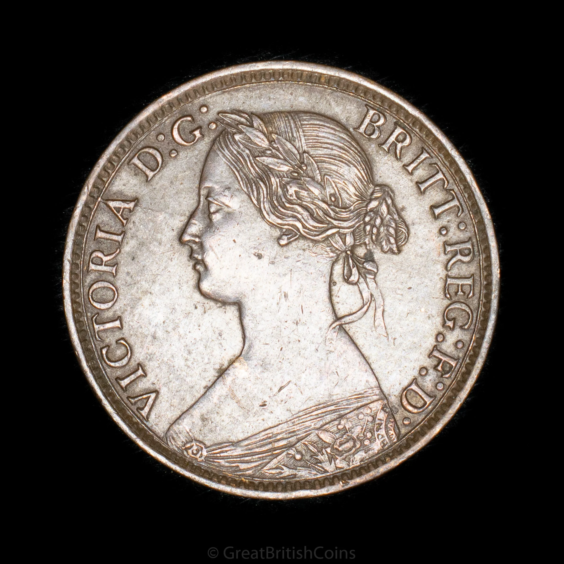 Victoria 1862 Bronze Farthing