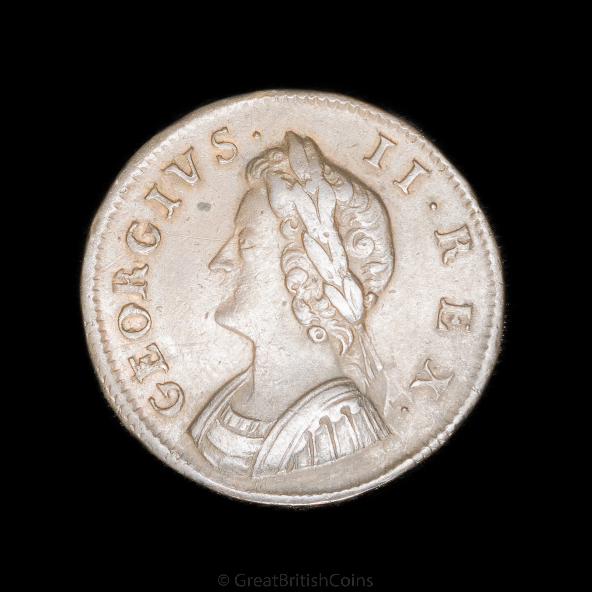 George II 1733 Copper Farthing