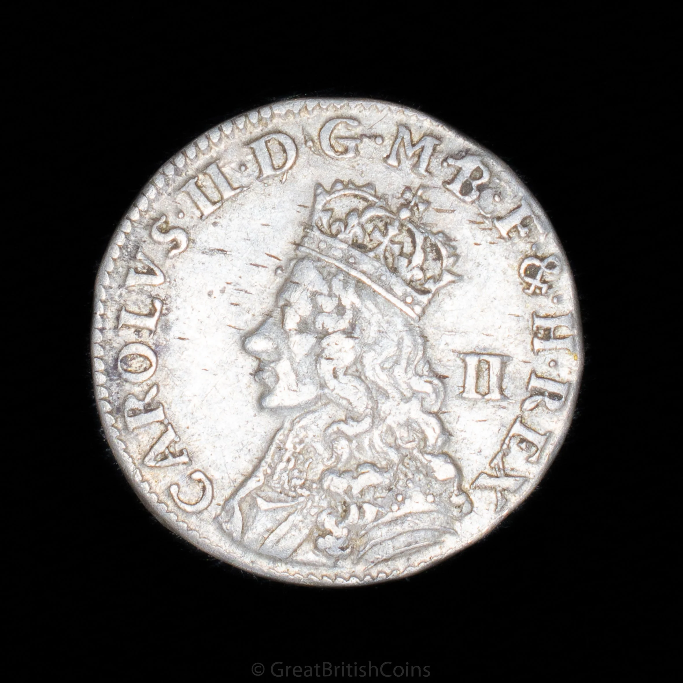 Charles II Silver Twopence