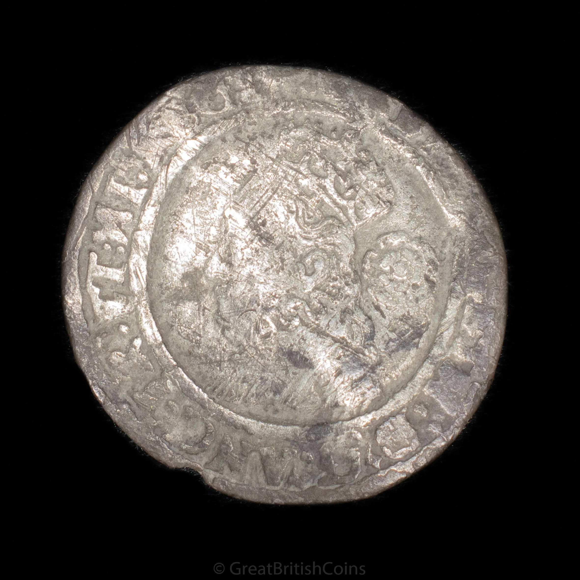 Elizabeth I 3rd/4th Issue 1570 Silver Threepence