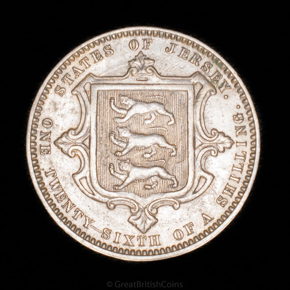States of Jersey 1/13 of a Shilling 1851 Victoria (SEE PICS for Years