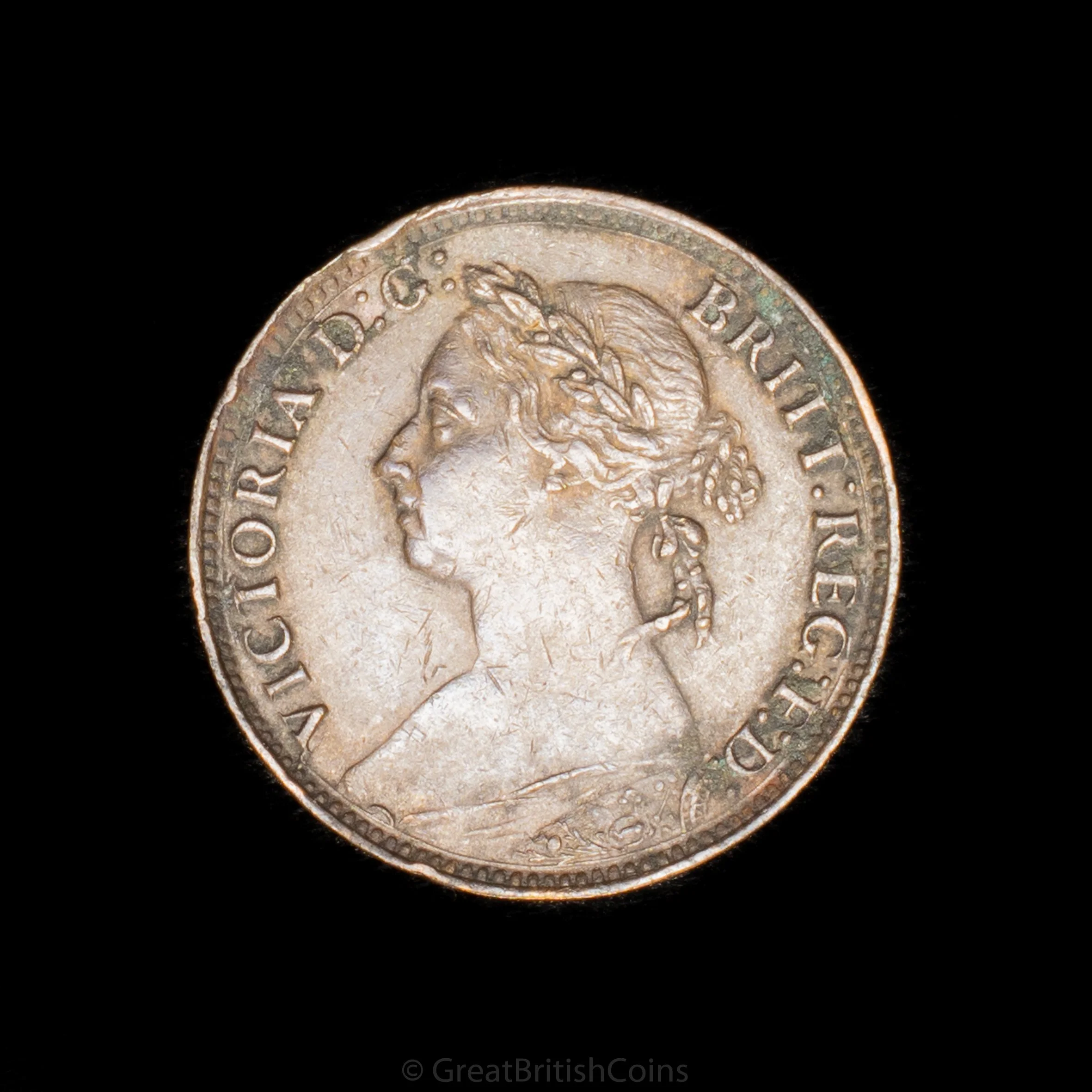 Victoria 1886 Bronze Farthing
