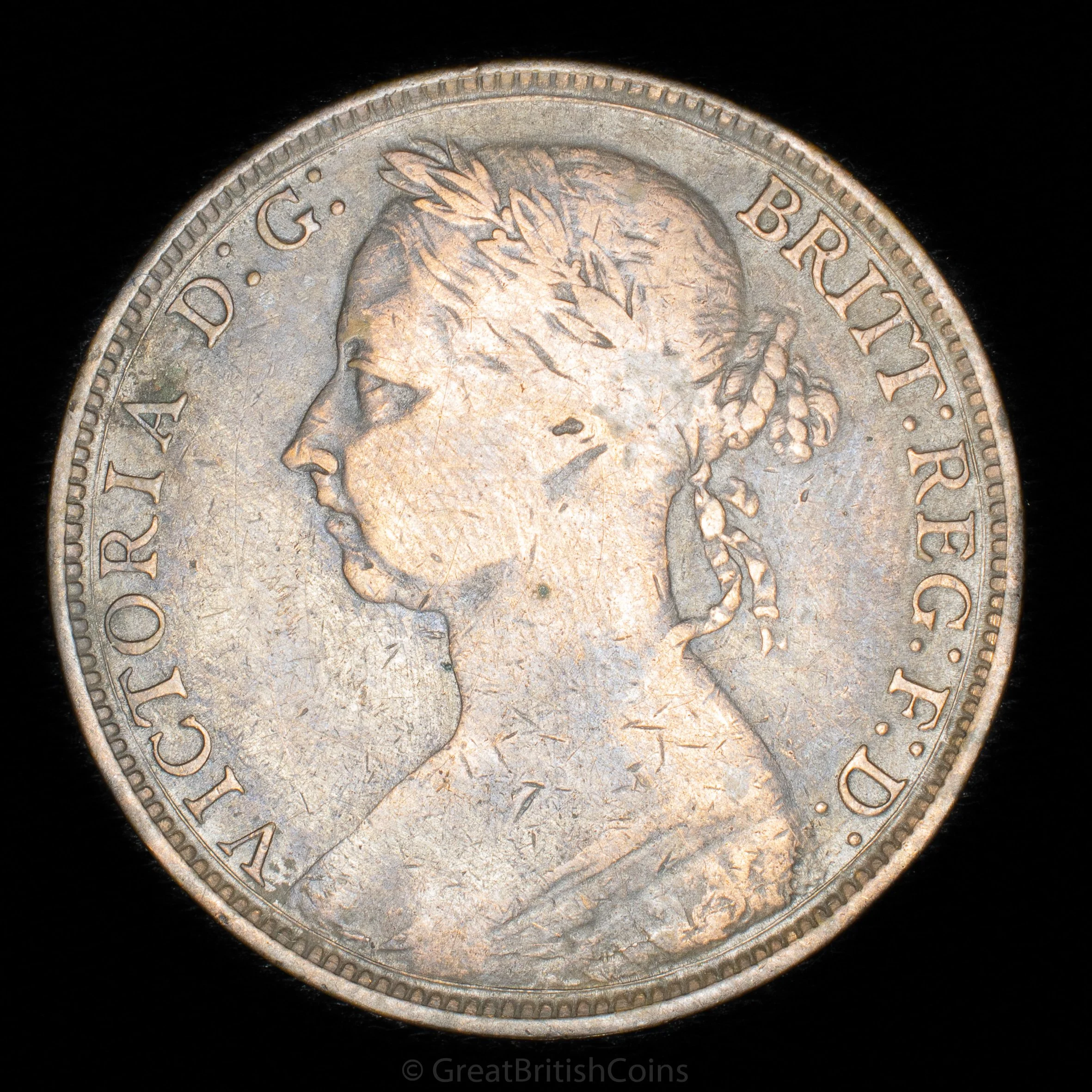 Victoria 1891 Bronze Penny