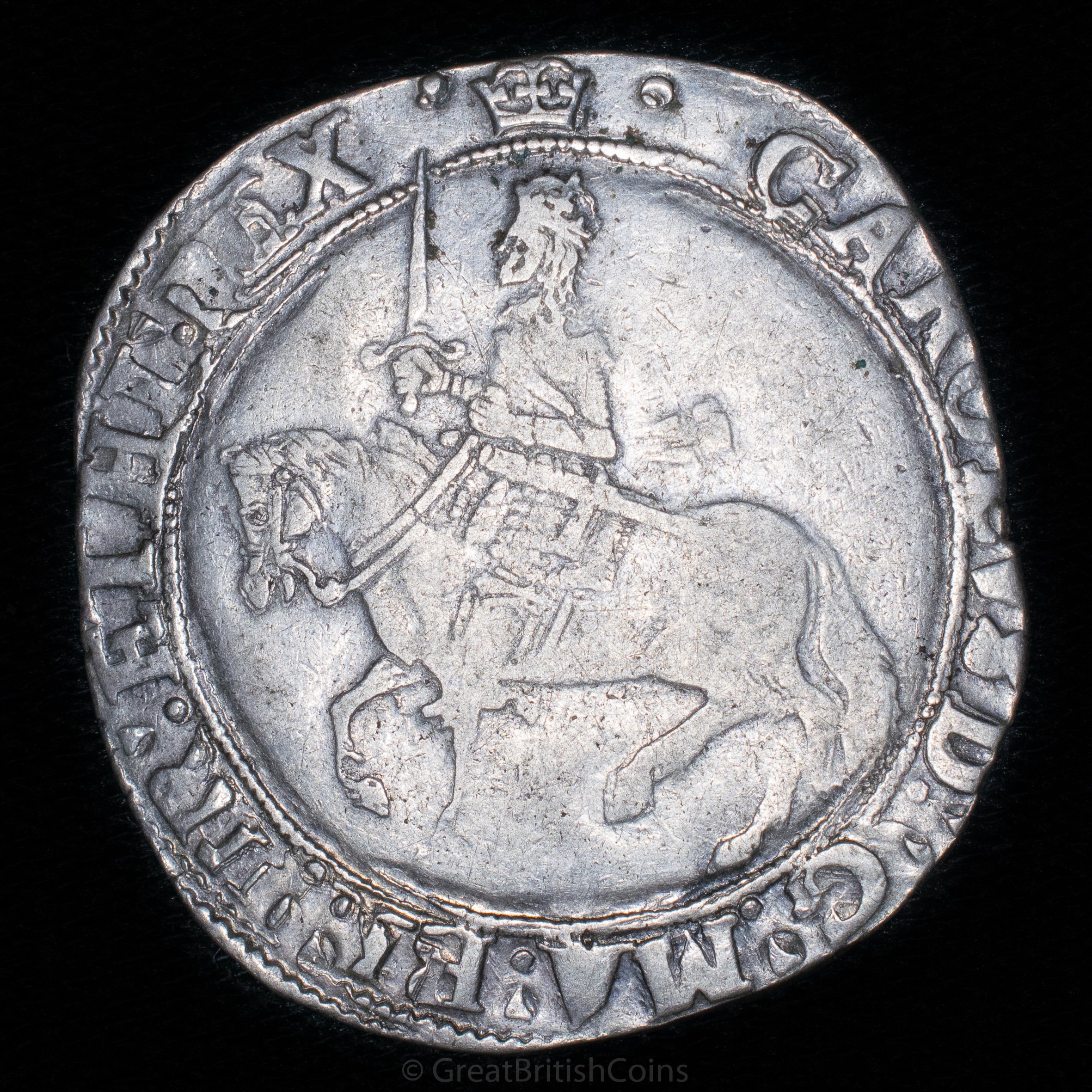 Charles I Silver Halfcrown