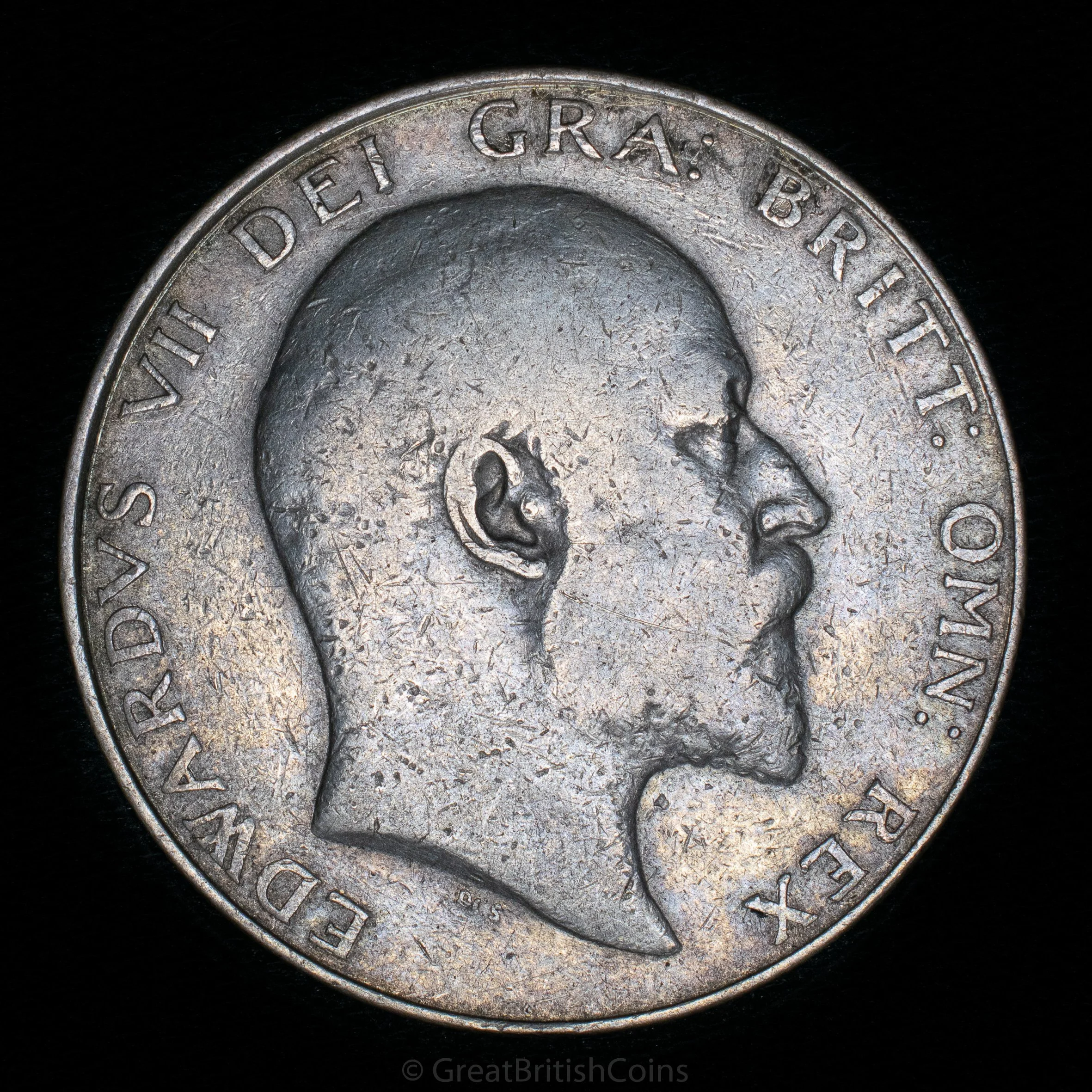 Edward VII 1906 Silver Halfcrown