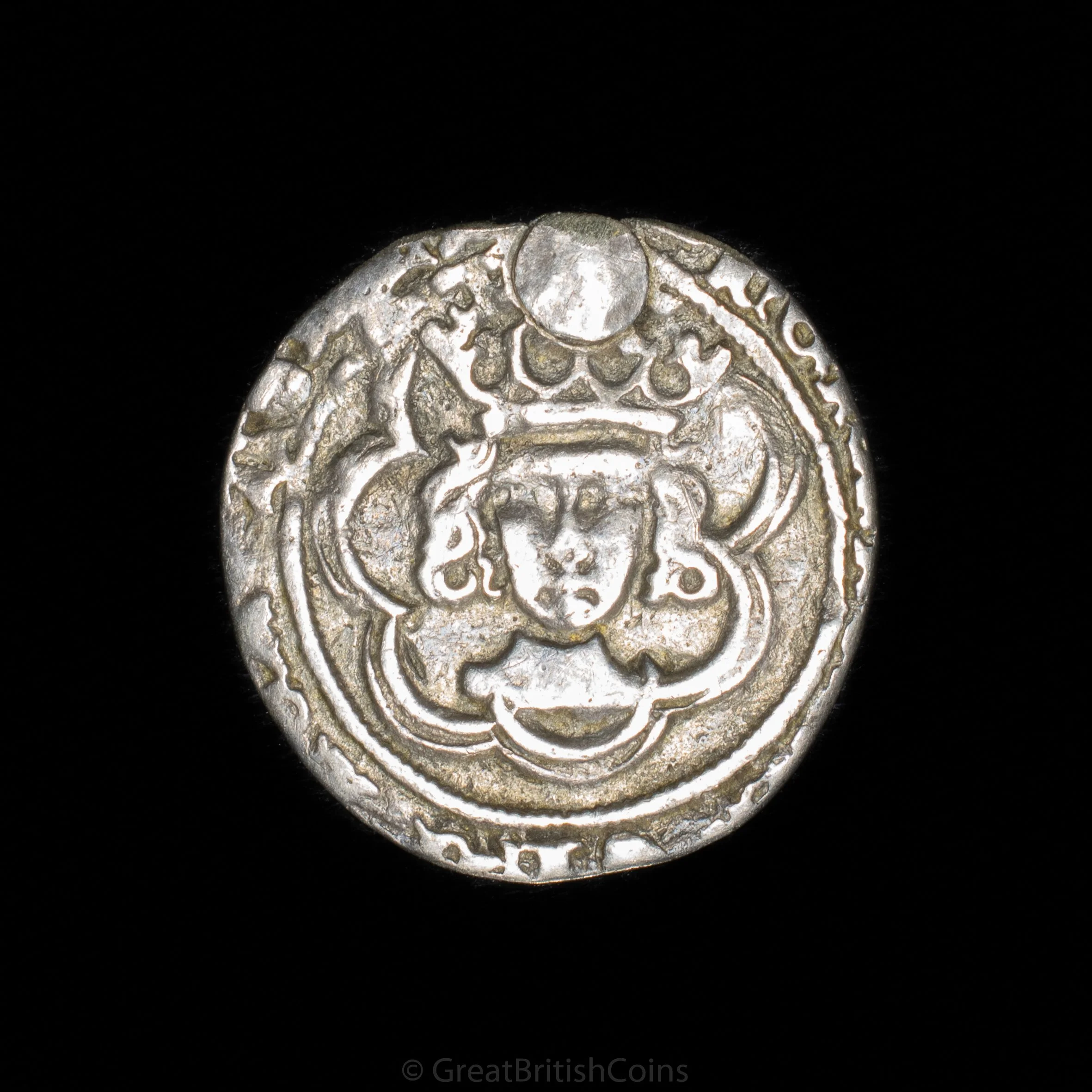 Henry VII Silver Halfgroat (Canterbury, Plugged)