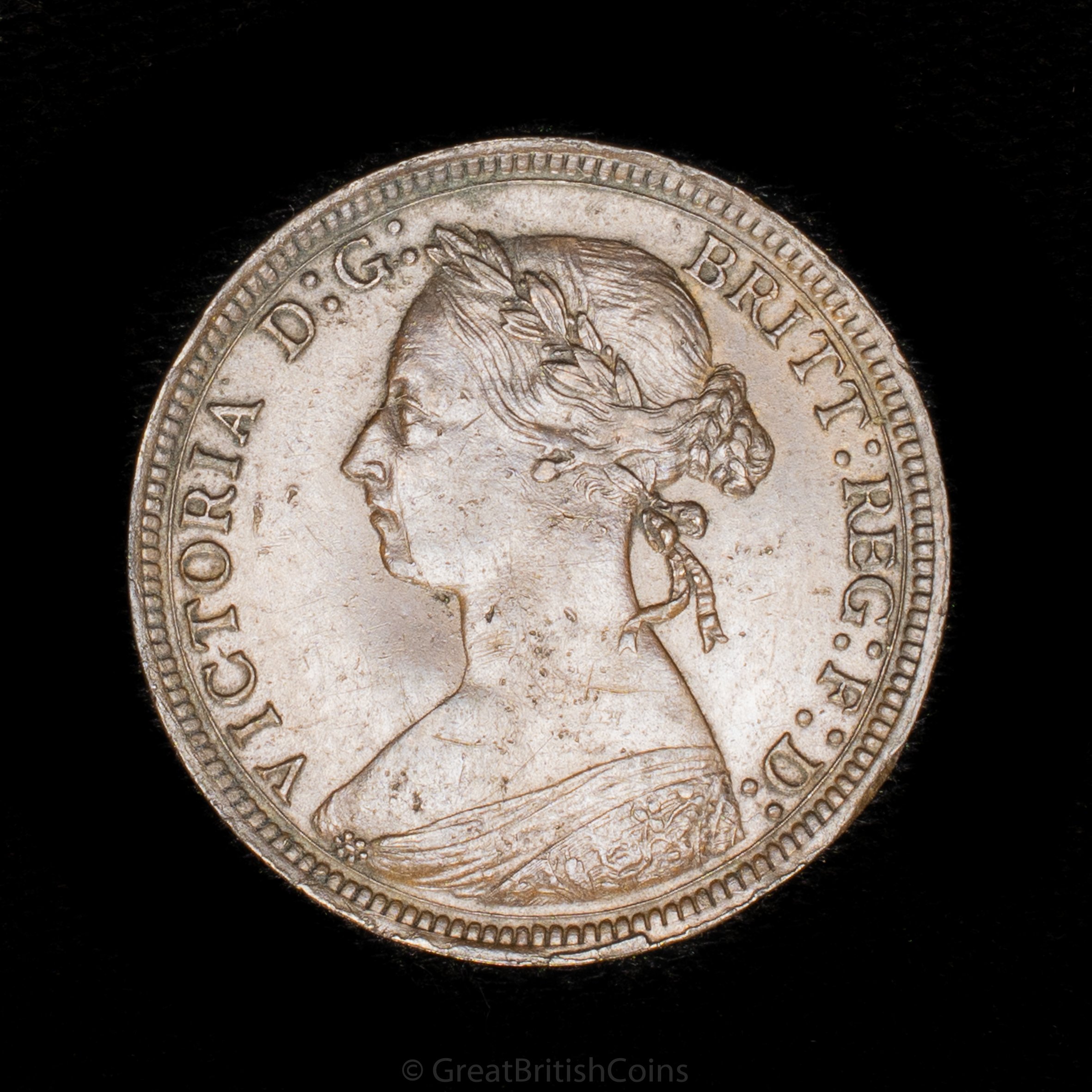 Victoria 1891 Bronze Halfpenny