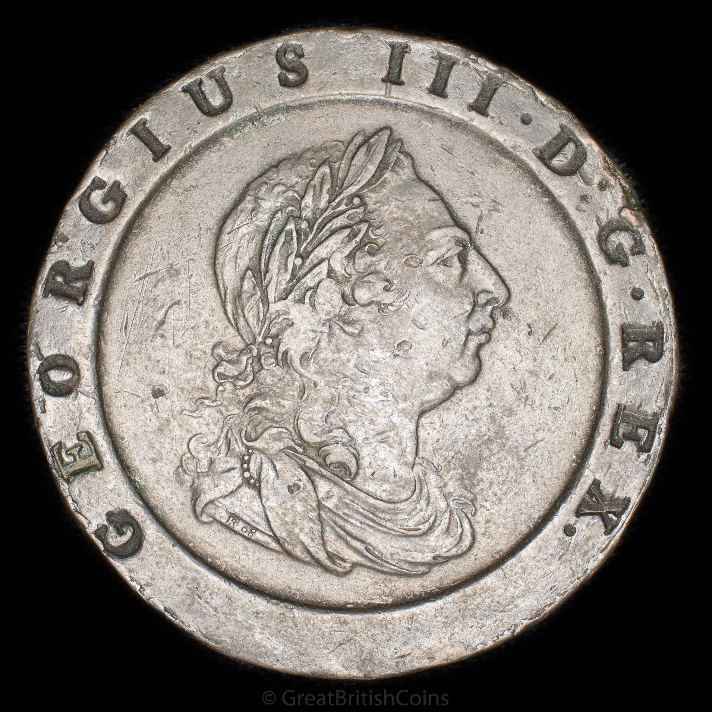 George III 1797 Copper 'Cartwheel' Twopence