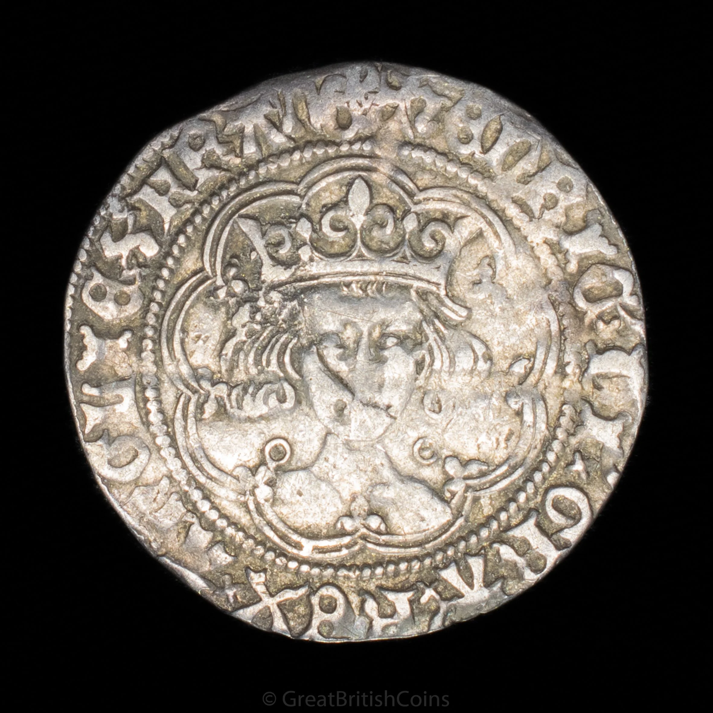 Henry VI Annulet Type Silver Groat (Calais)