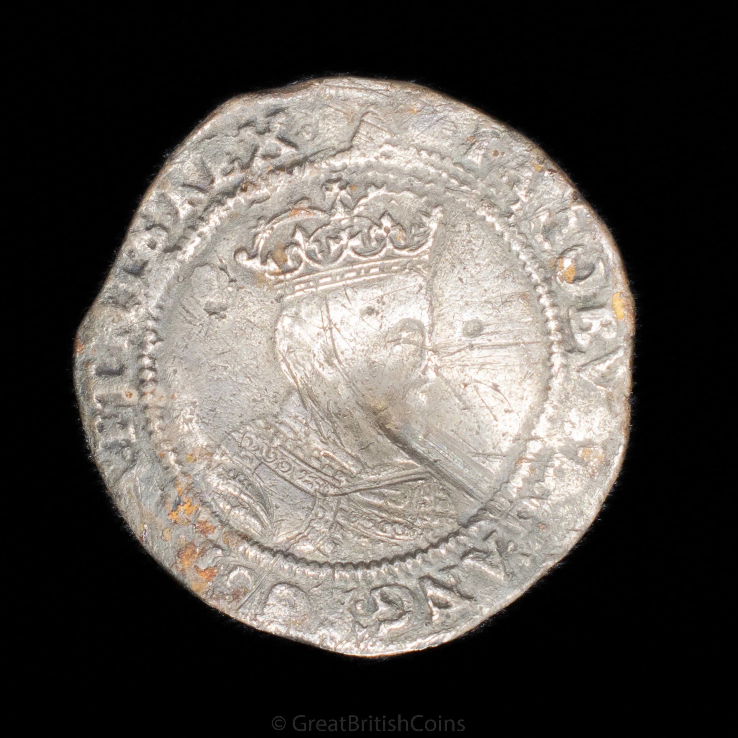 James I Ireland First Coinage Silver Shilling