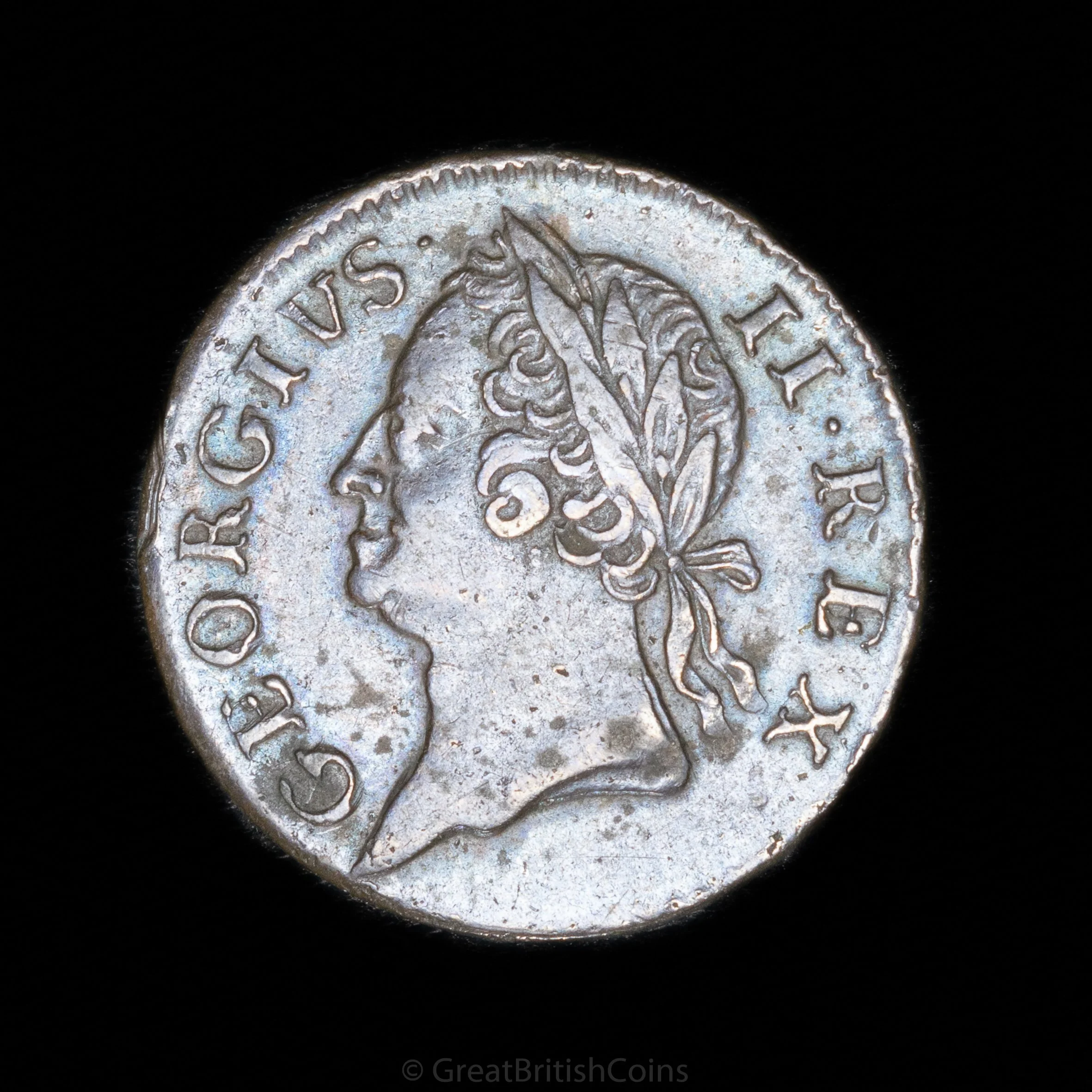 George II Ireland 1760 Copper Farthing