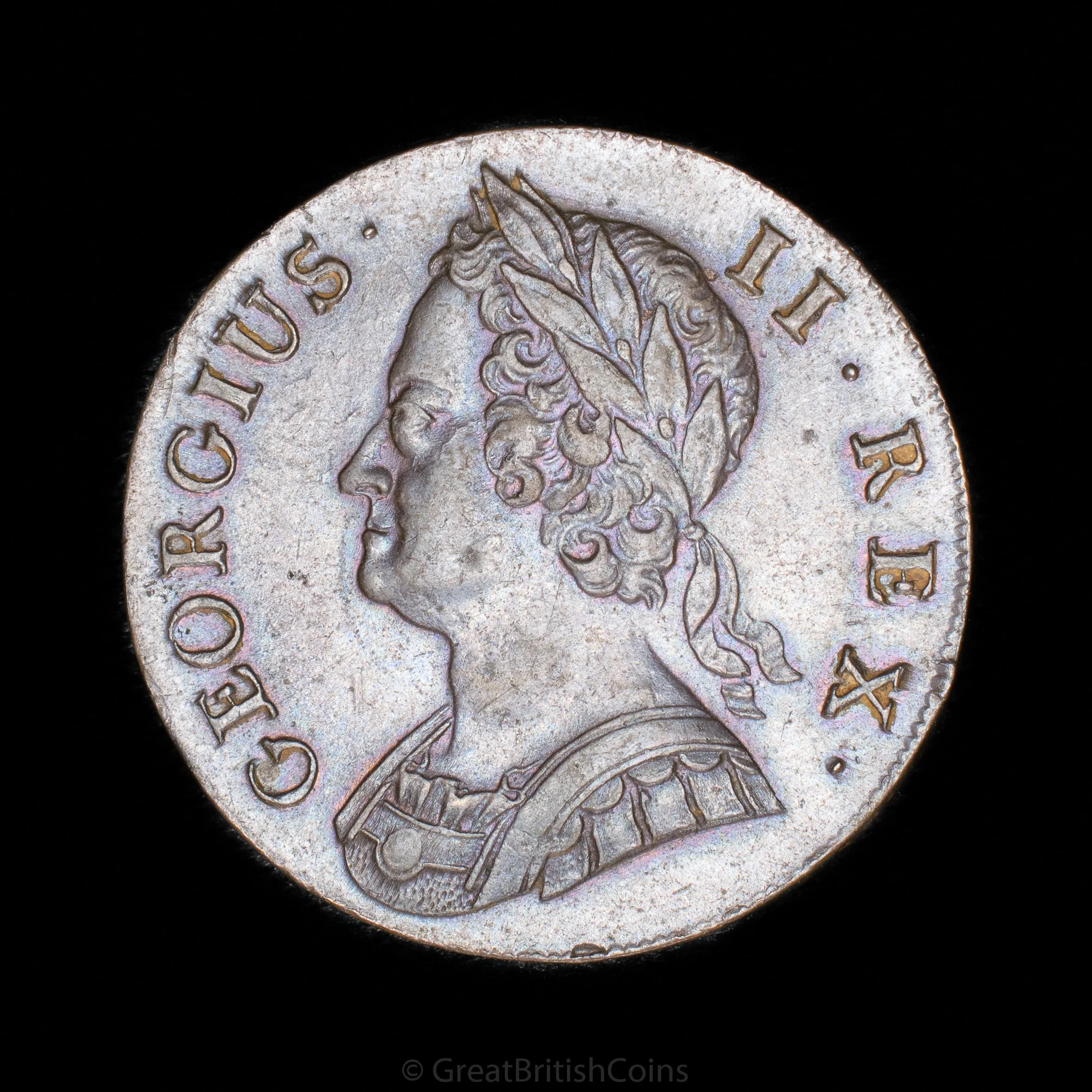 George II 1740 Copper Halfpenny