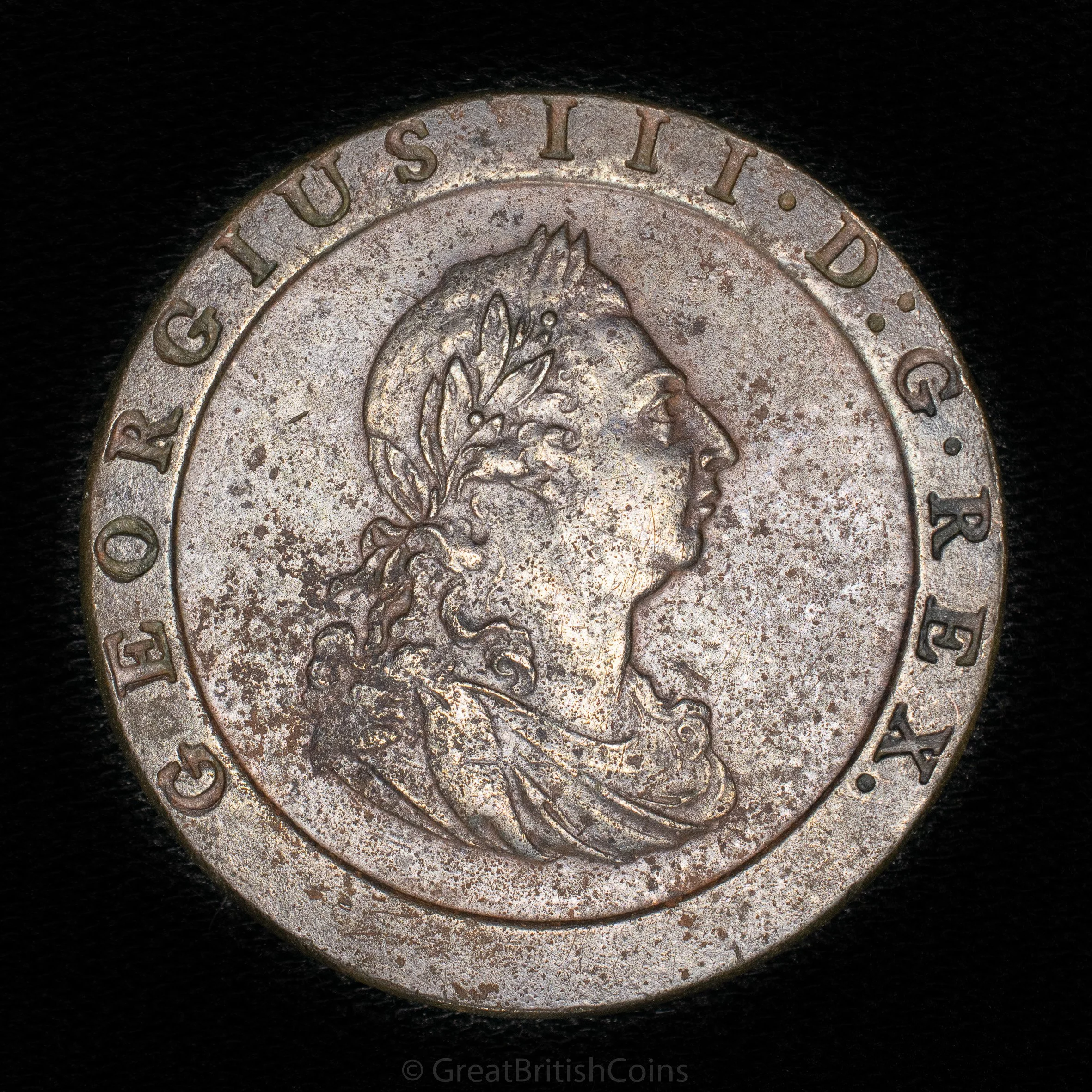 George III 1797 Copper 'Cartwheel' Penny