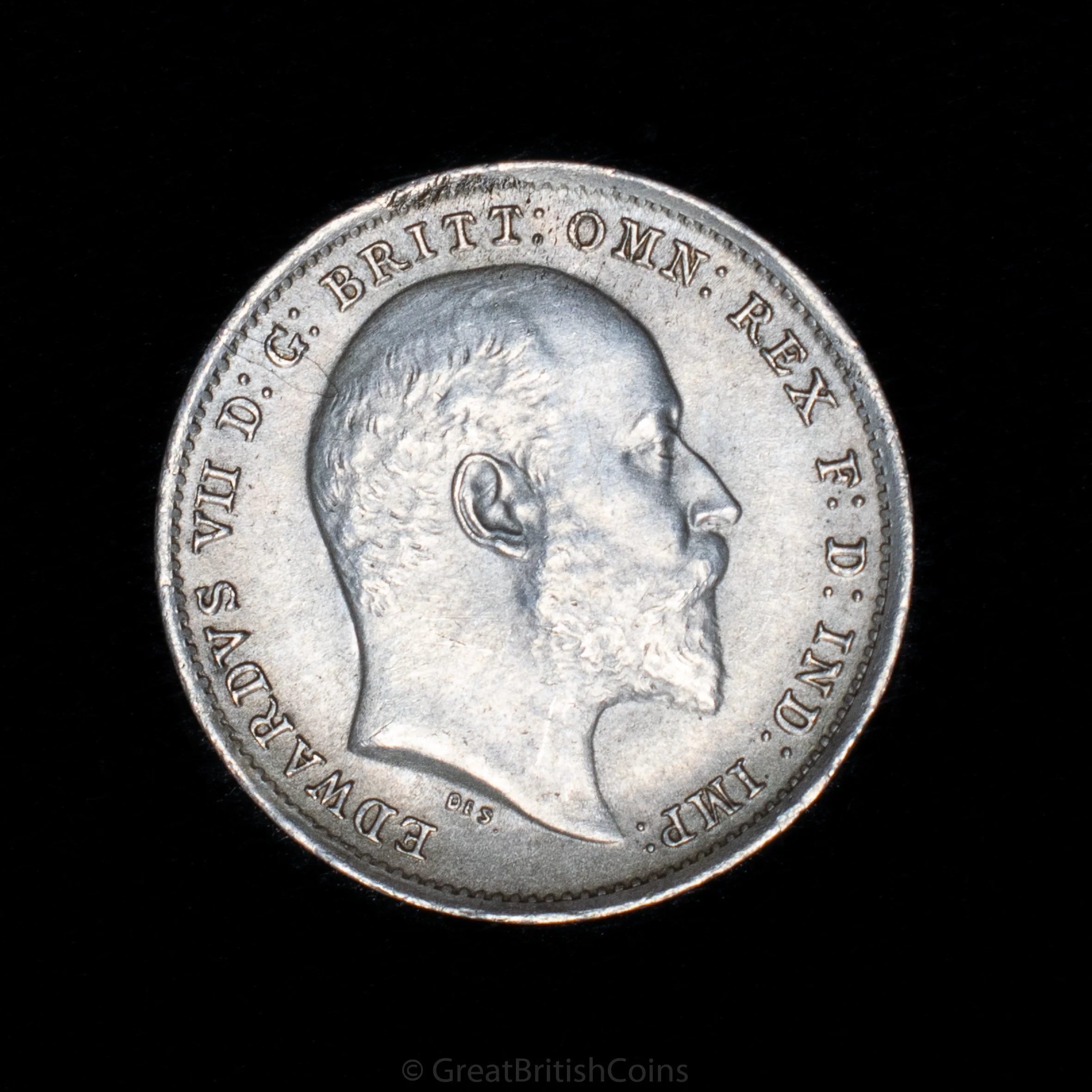 Edward VII 1902 Silver Threepence
