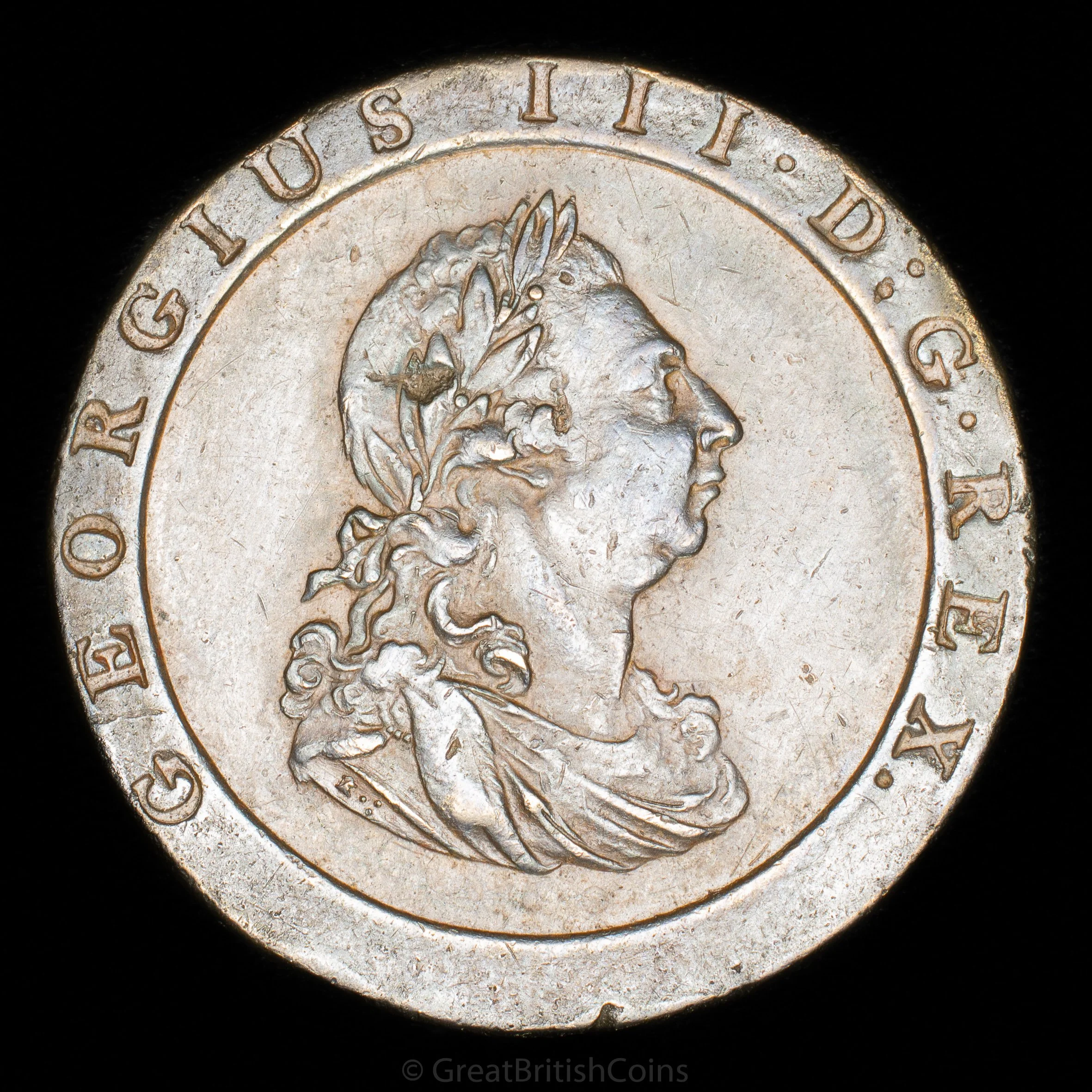 George III 1797 Copper 'Cartwheel' Penny