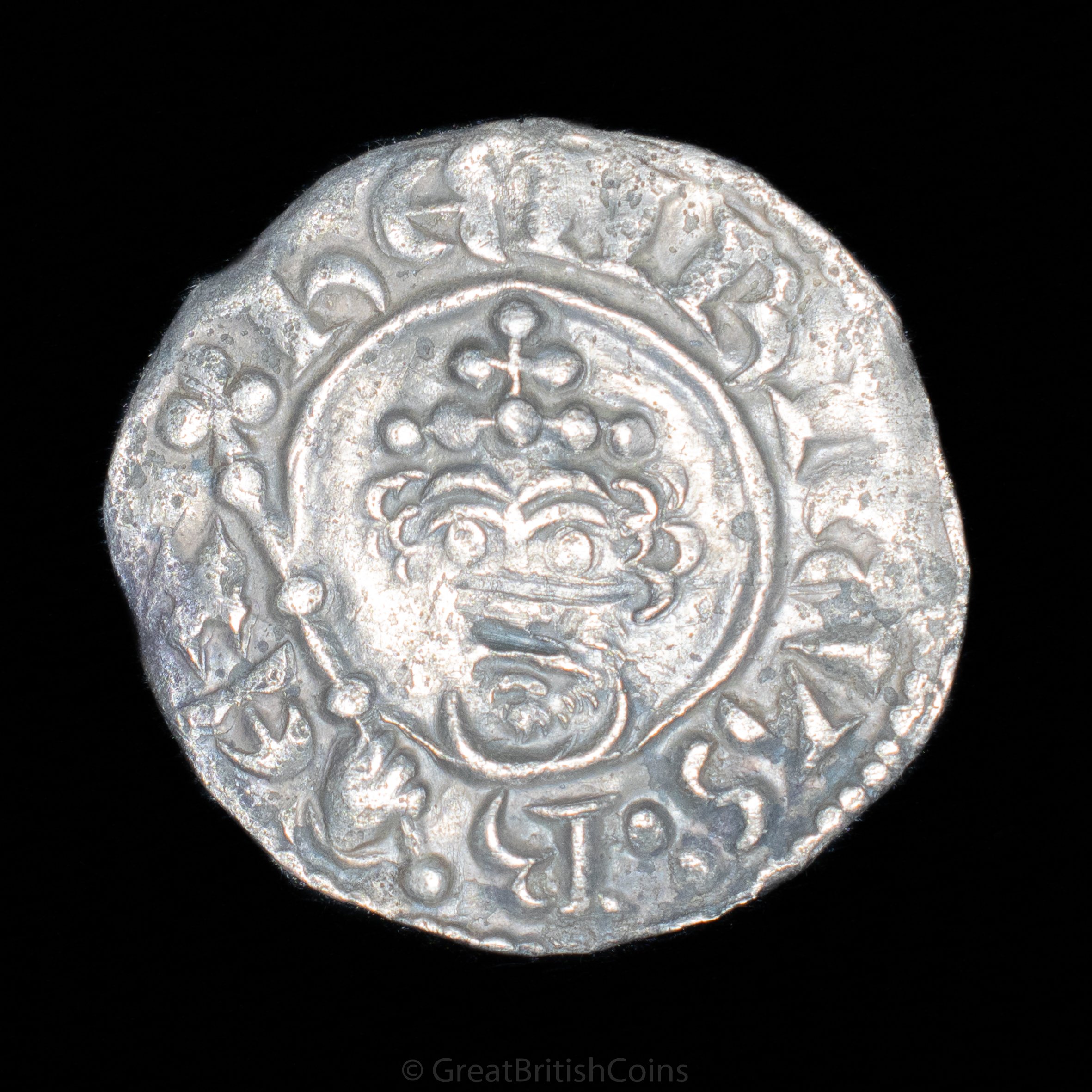 Henry II Shortcross Silver Penny (London)