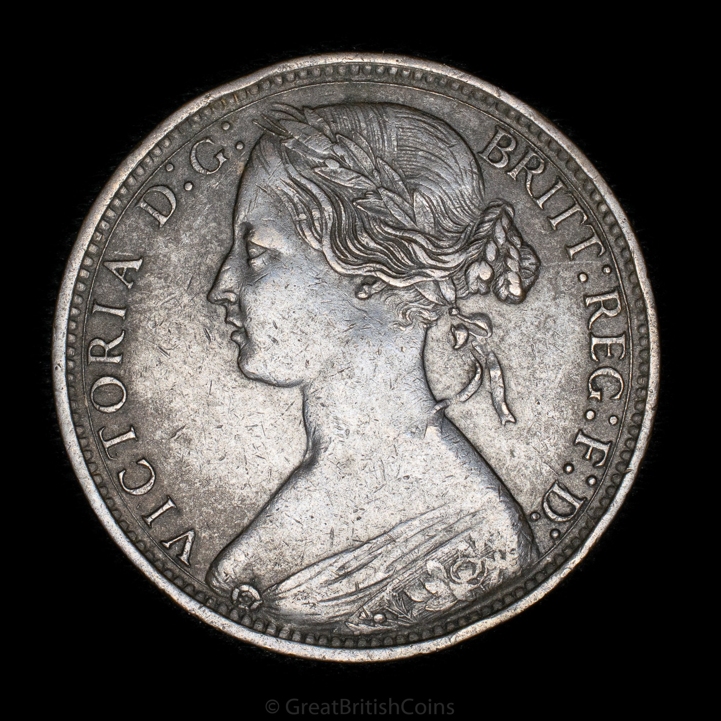 Victoria 1862 Bronze Penny