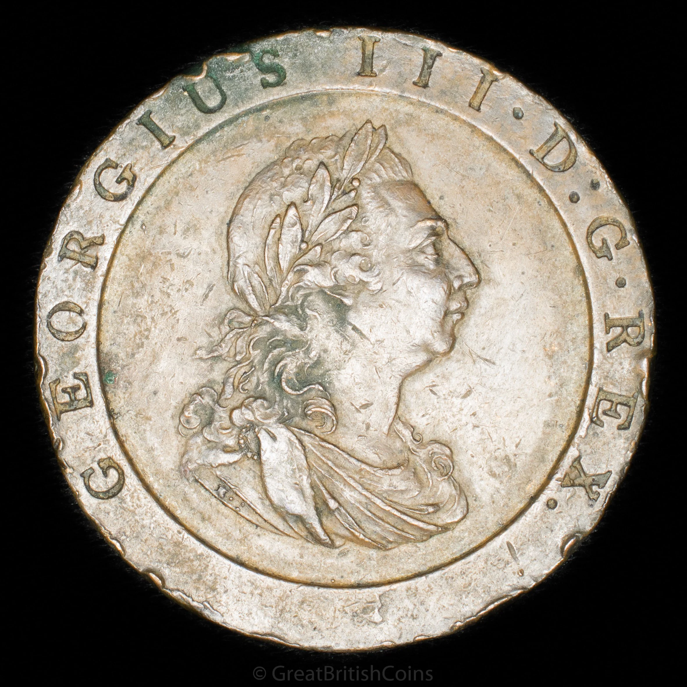 George III 1797 Copper 'Cartwheel' Penny (11 leaves in wreath)