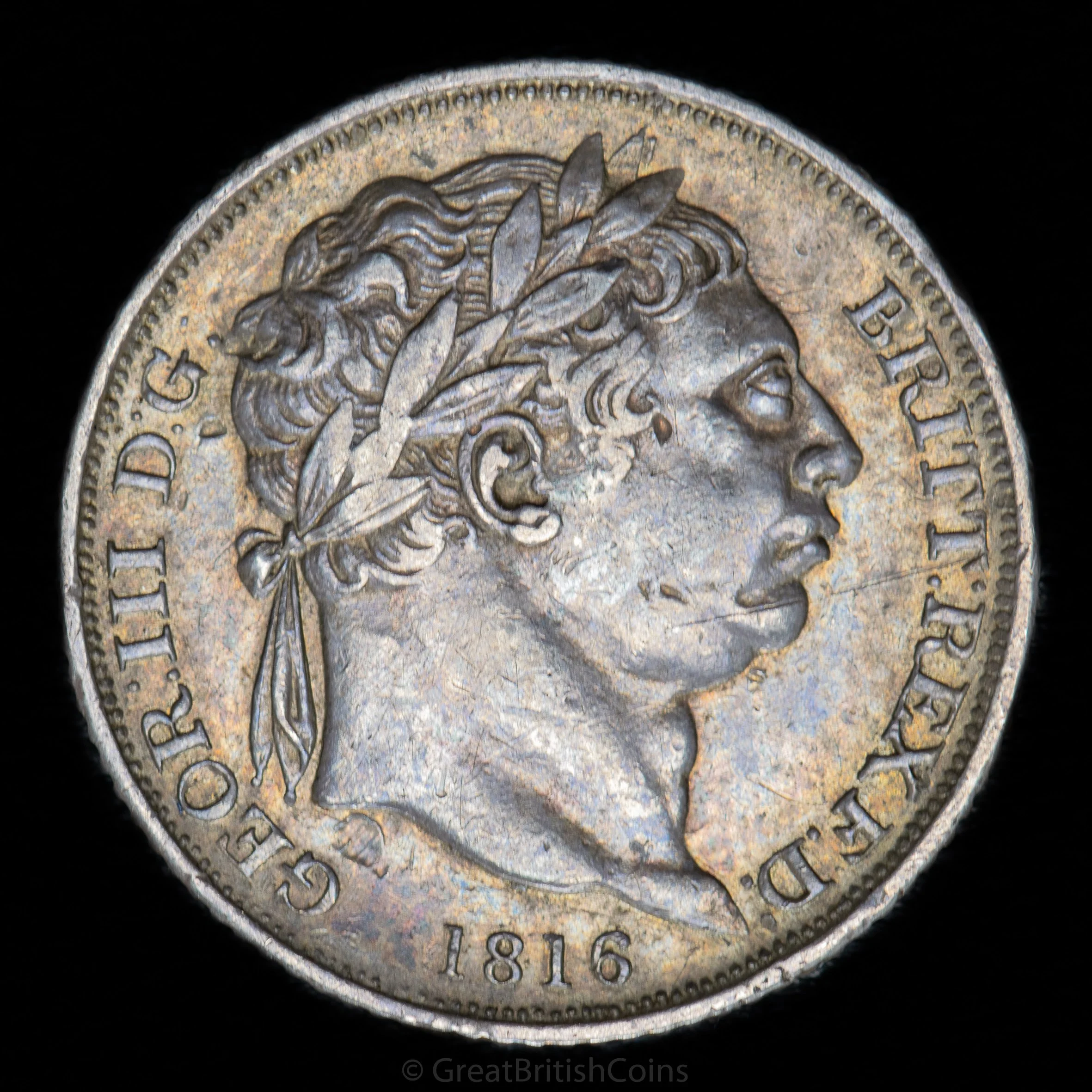 George III 1816 Silver Sixpence
