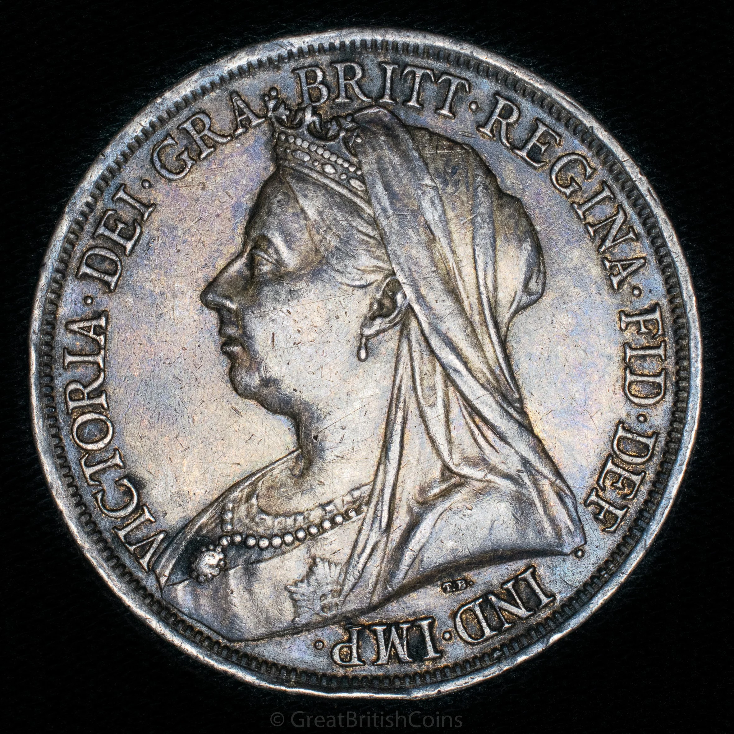 Victoria 1893 Silver Crown
