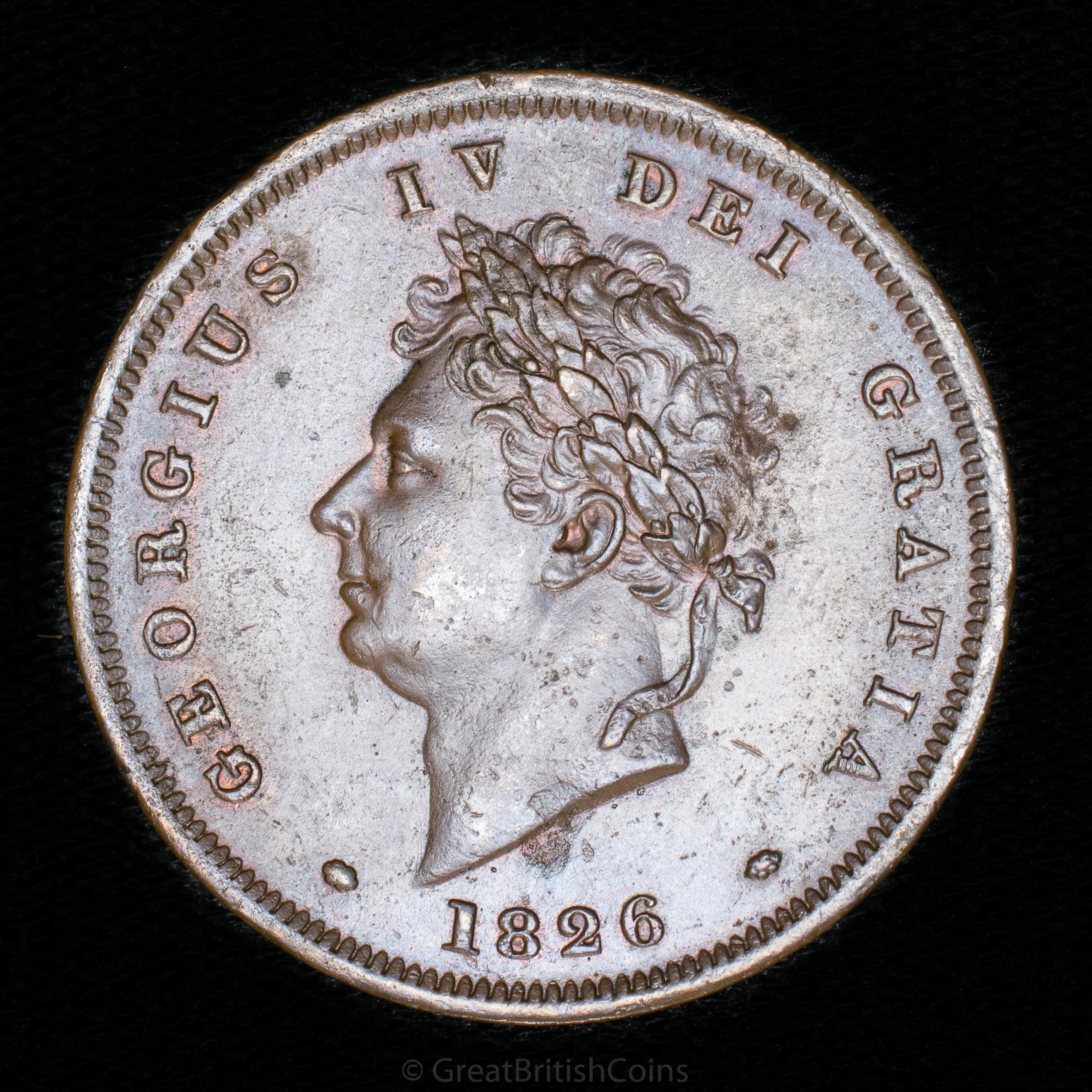 George IV 1826 Copper Penny