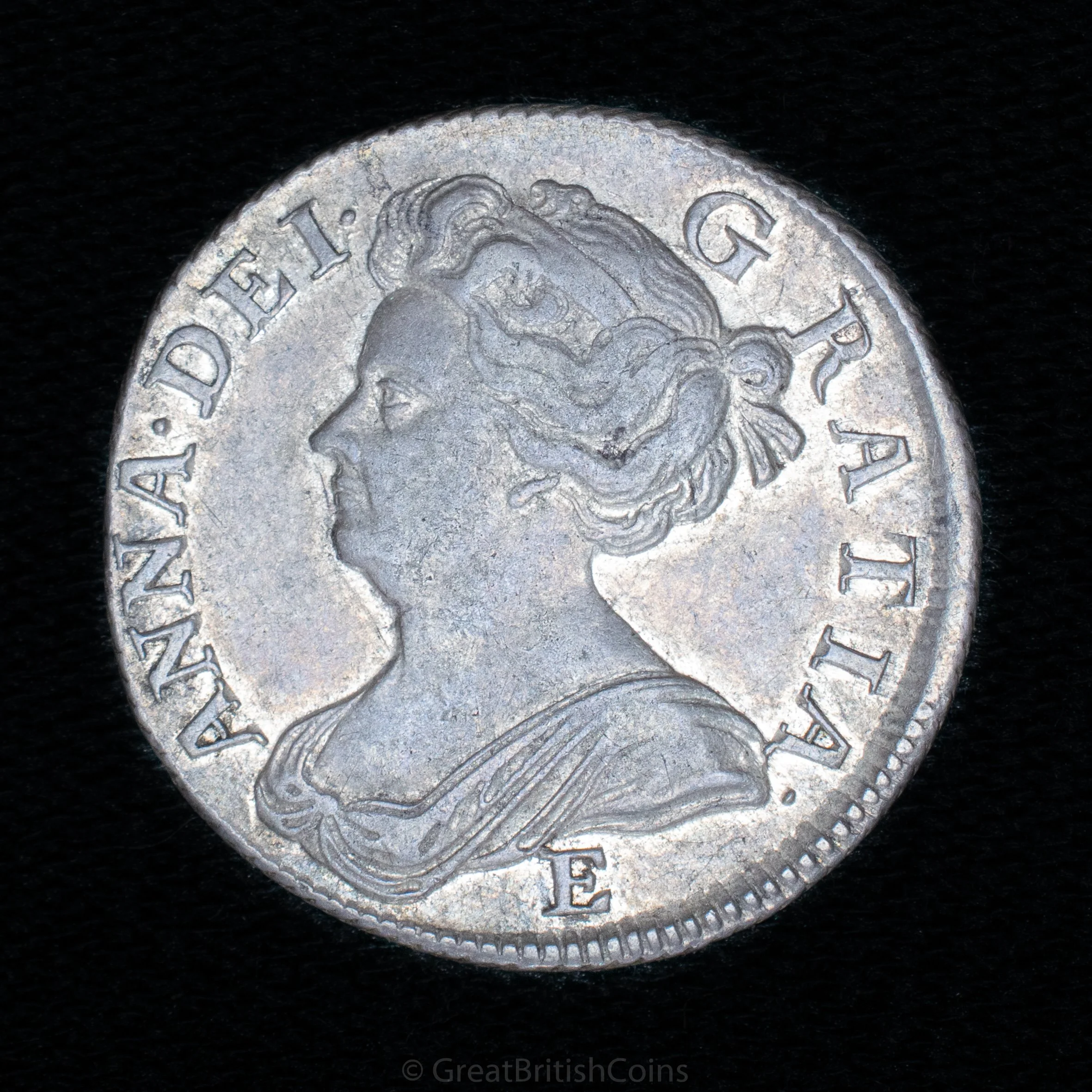 Anne 1707 Silver Shilling (Edinburgh Mint)