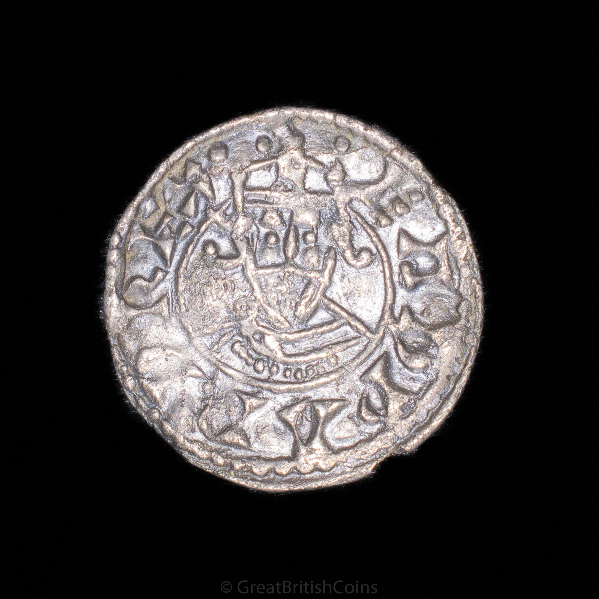 Edward the Confessor 'Facing Bust/Small Cross' Type Silver Penny (Canterbury)