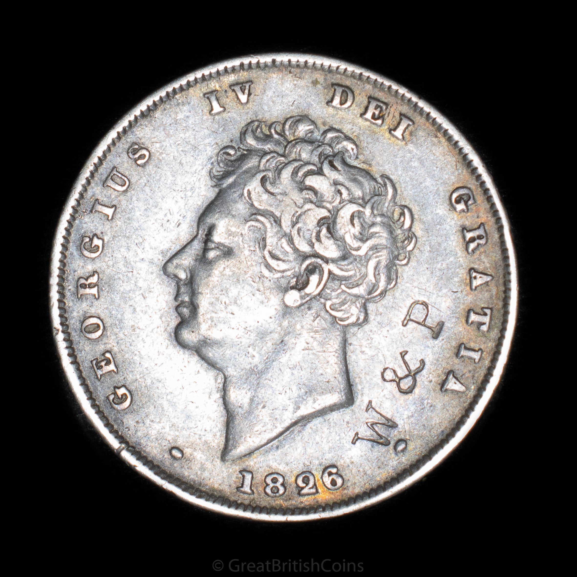 George IV 1826 Silver Shilling