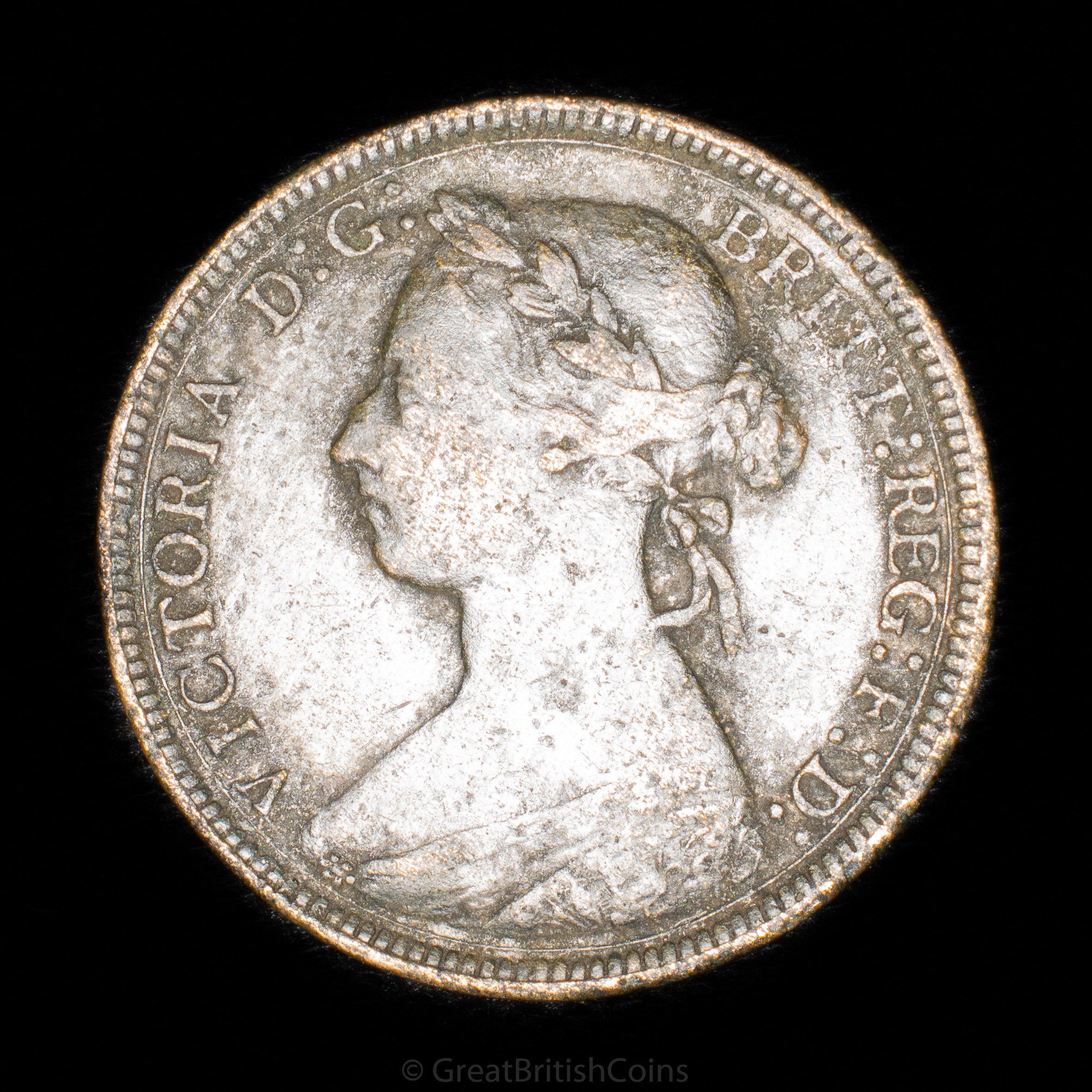 Victoria 1889 Bronze Halfpenny