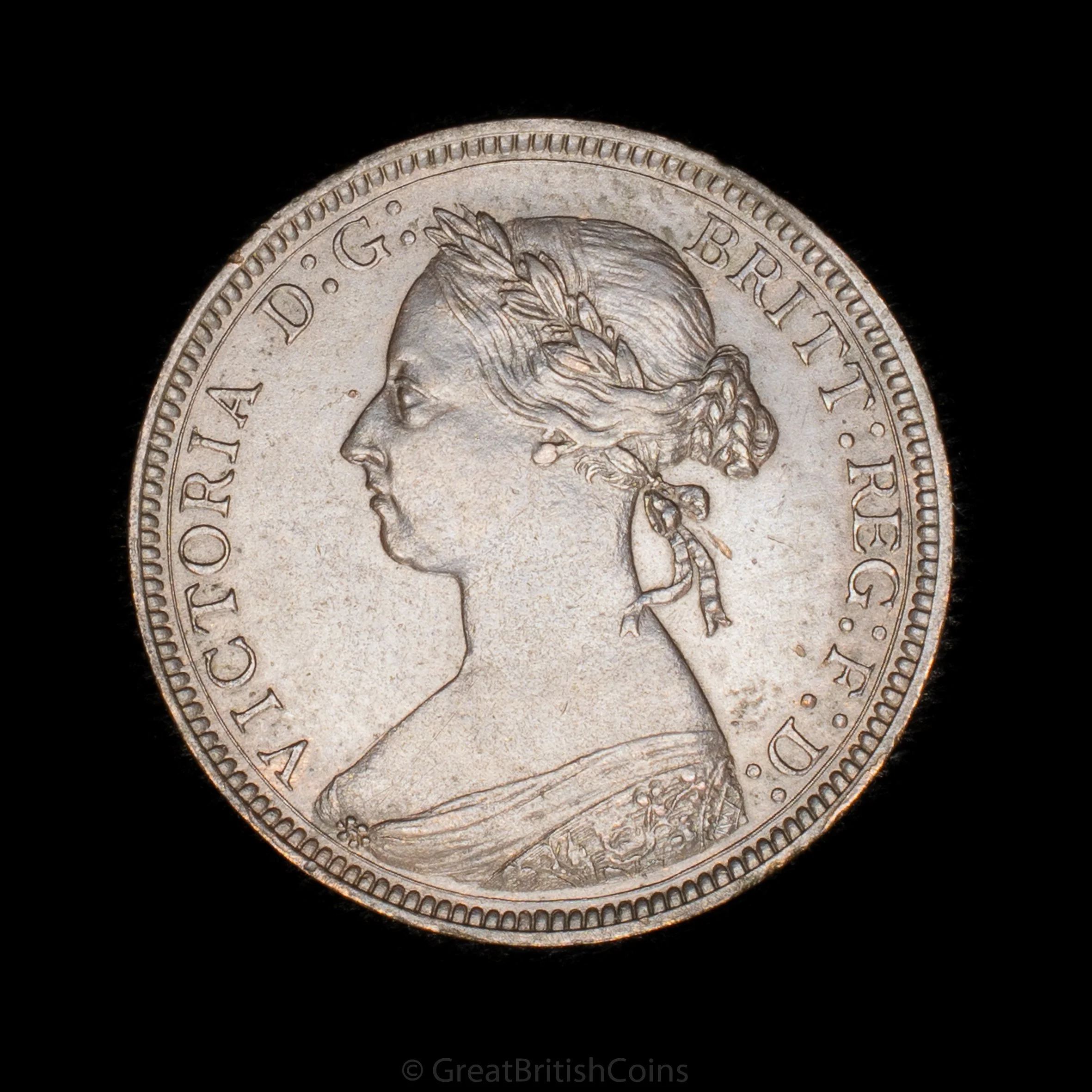 Victoria 1887 Bronze Halfpenny