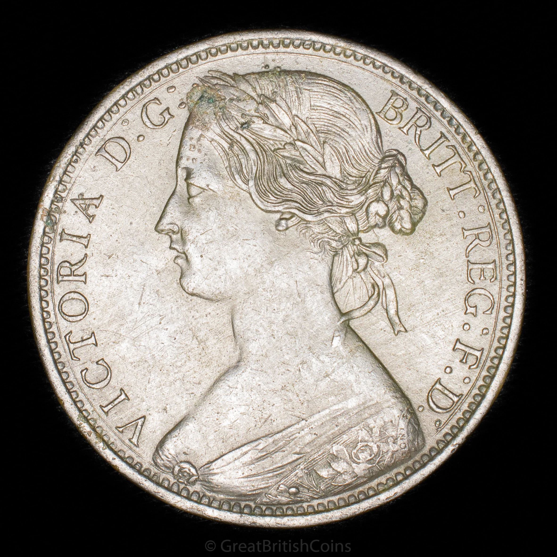 Victoria 1862 Bronze Penny