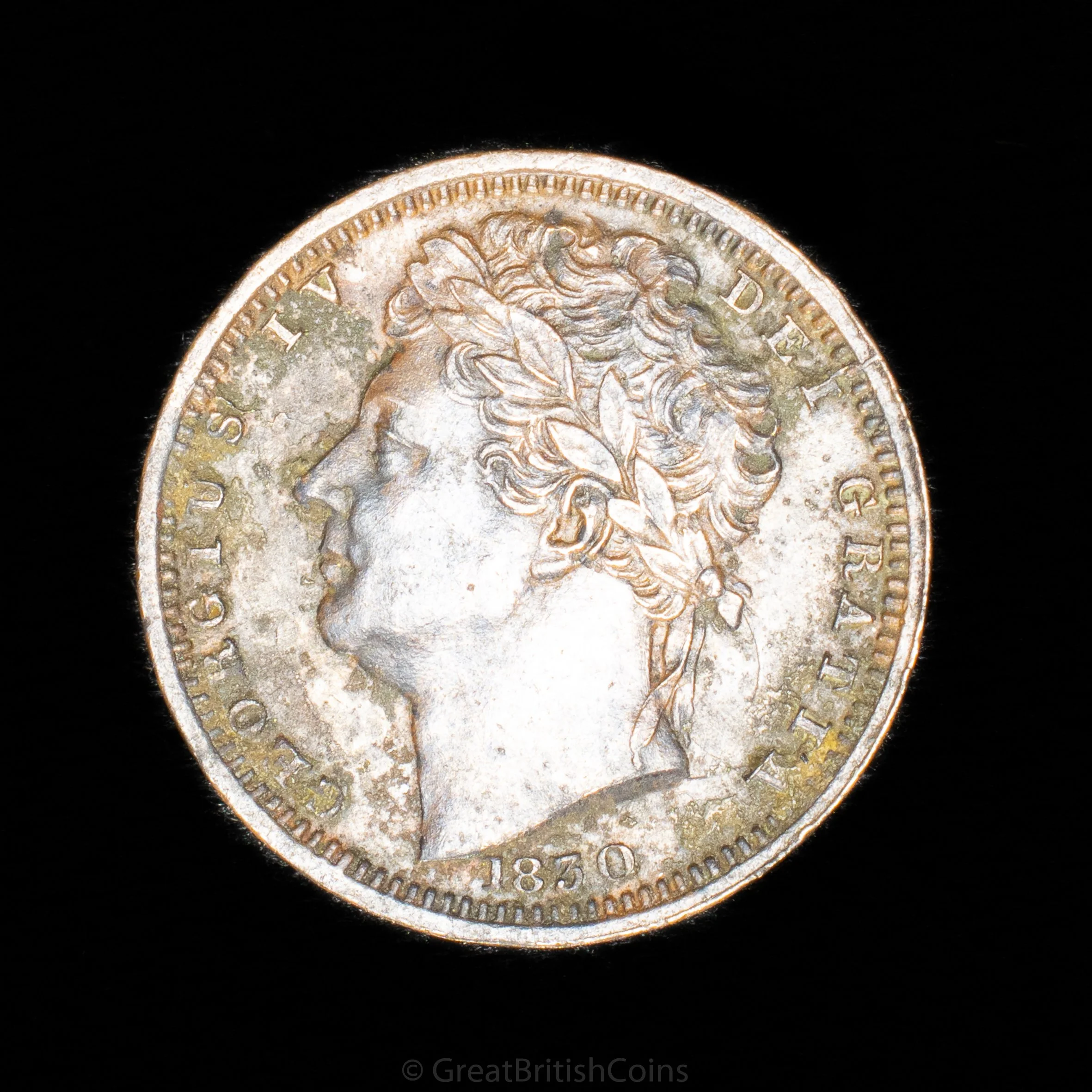 George IV 1830 Copper Half Farthing