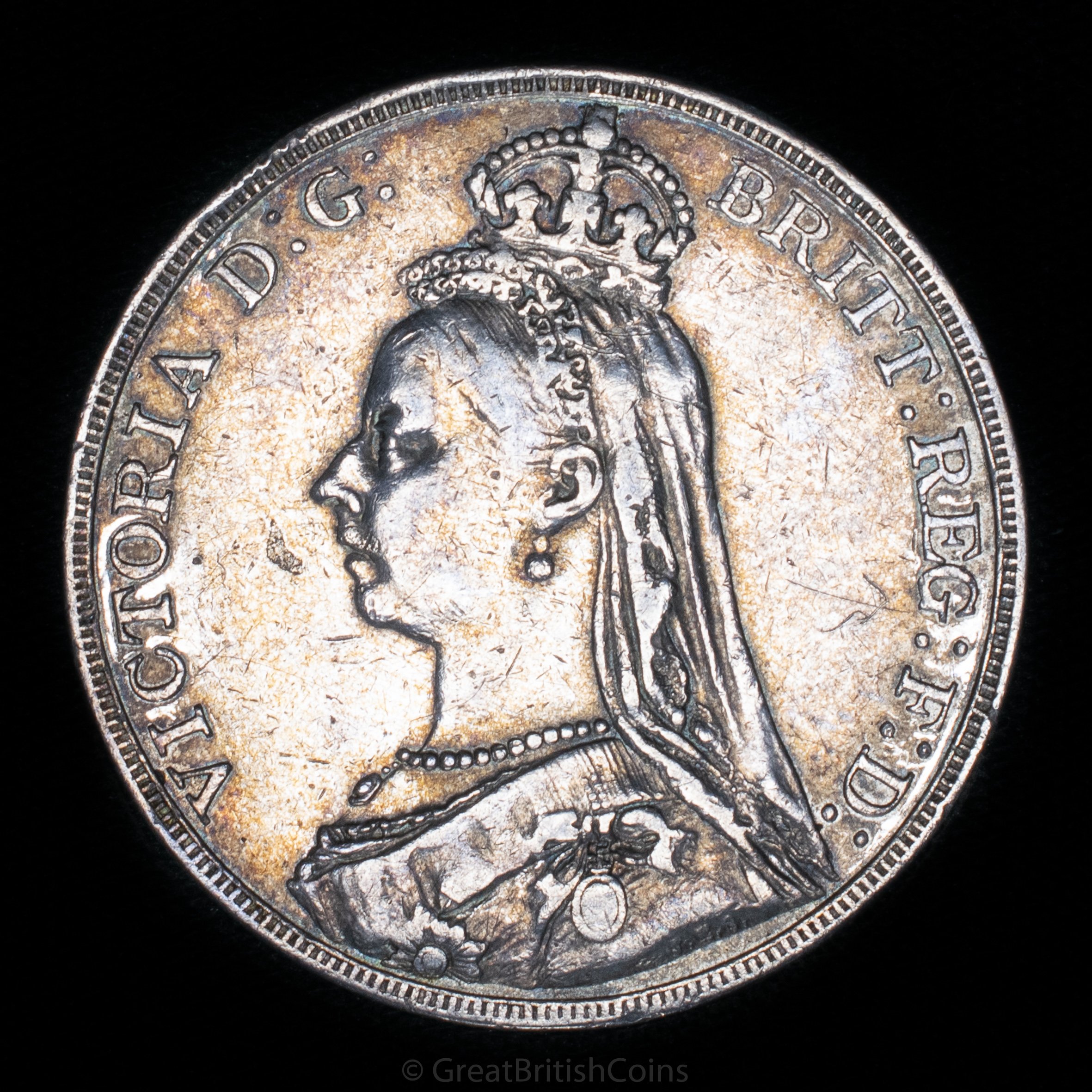 Victoria 1892 Silver Crown