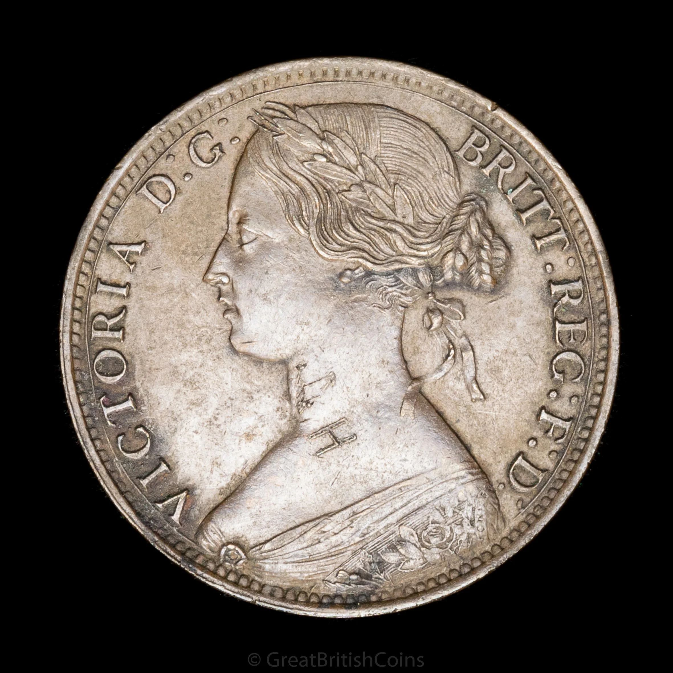 Victoria 1861 Bronze Penny