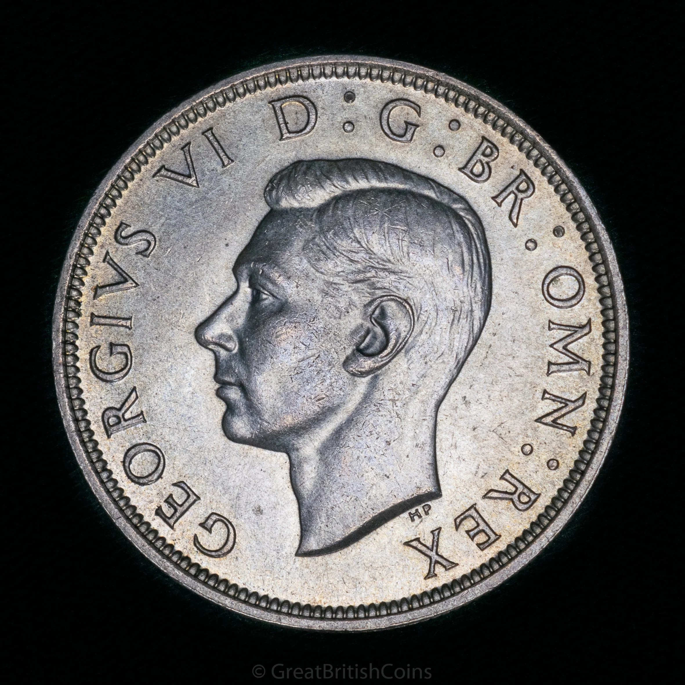 George VI 1937 .500 Silver Halfcrown