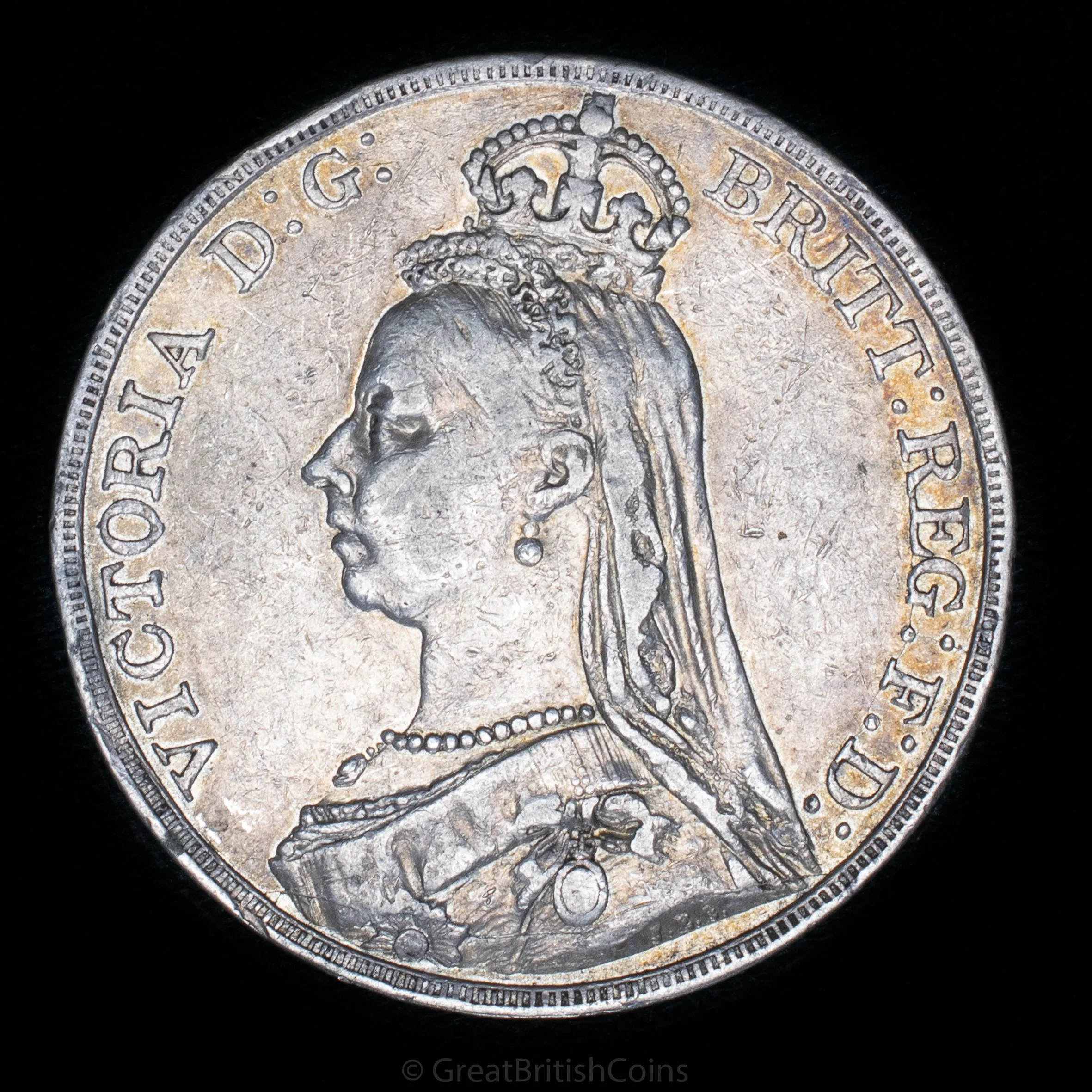 Victoria 1891 Silver Crown